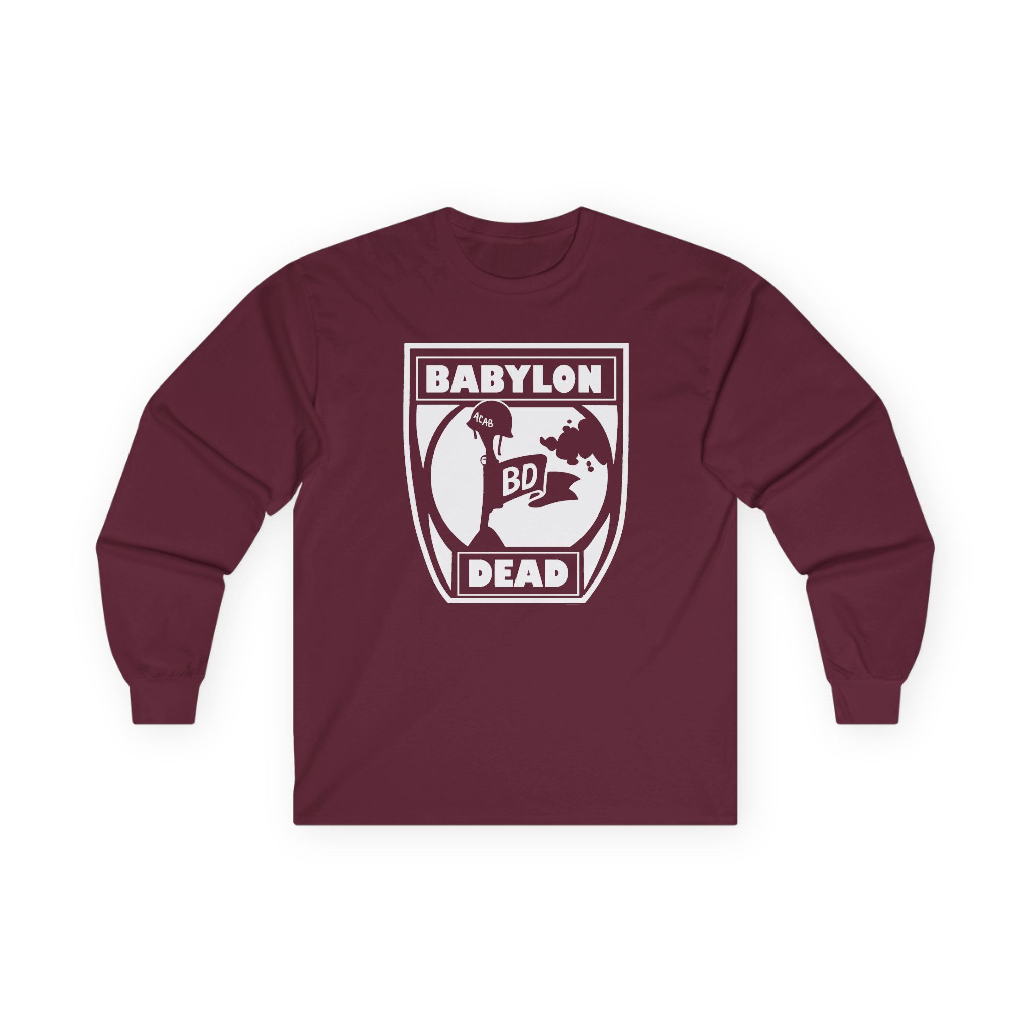 Babylon Dead Badge Unisex Ultra Cotton Long Sleeve Tee - Image 3