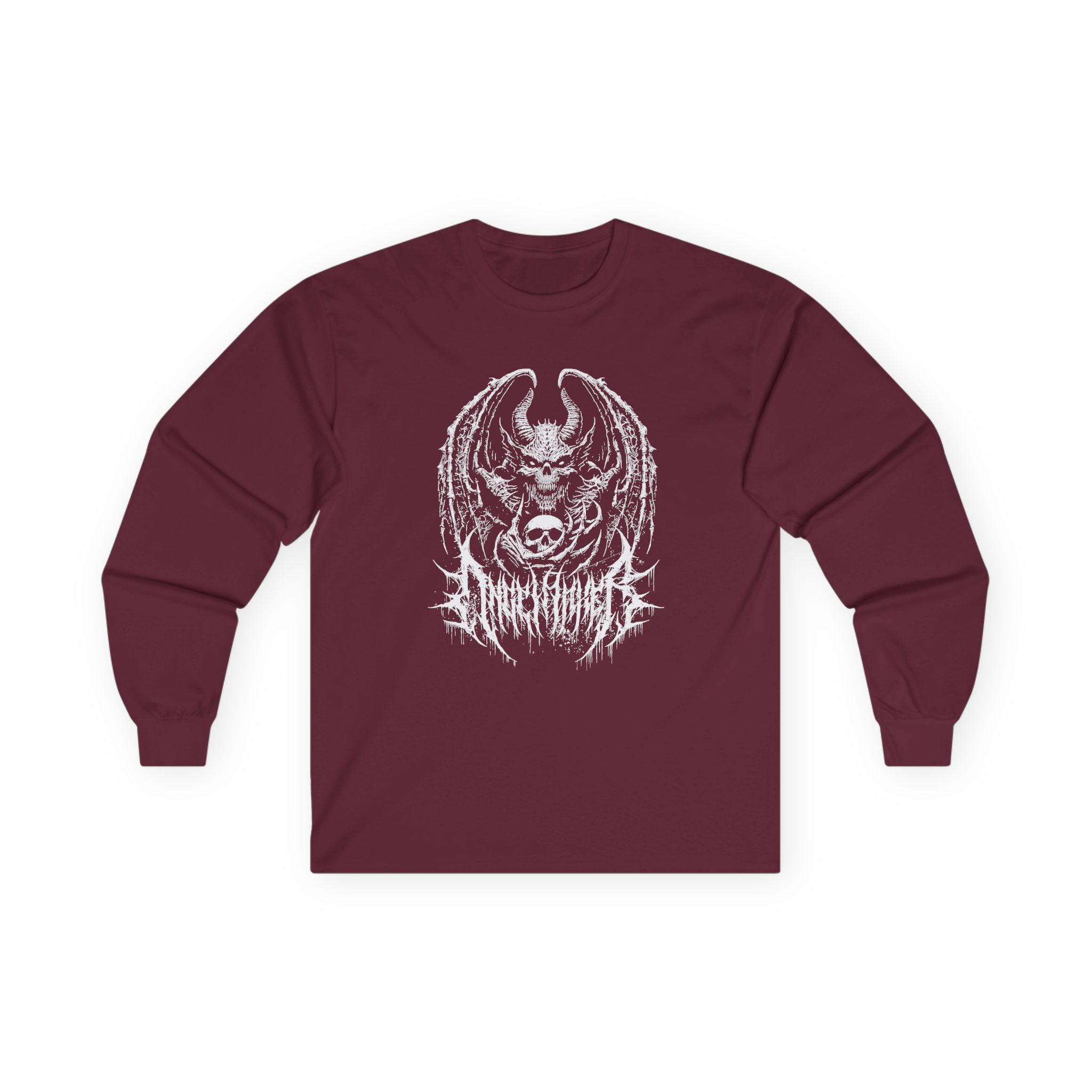 Angelmaker Grim Bat Unisex Ultra Cotton Long Sleeve Tee - Image 3