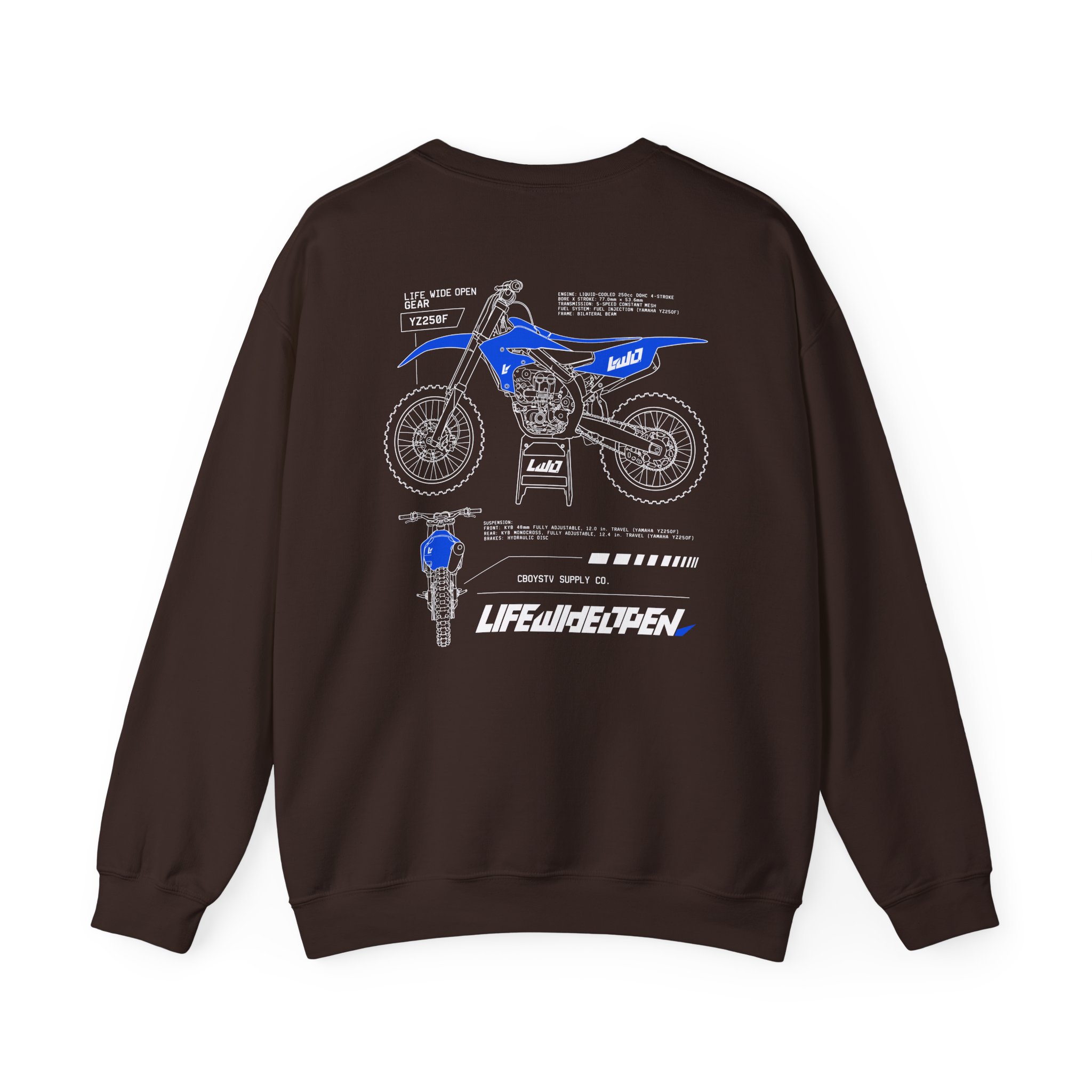 Cboystv Yamaha Spec Unisex Heavy Blend™ Crewneck Sweatshirt - Image 8