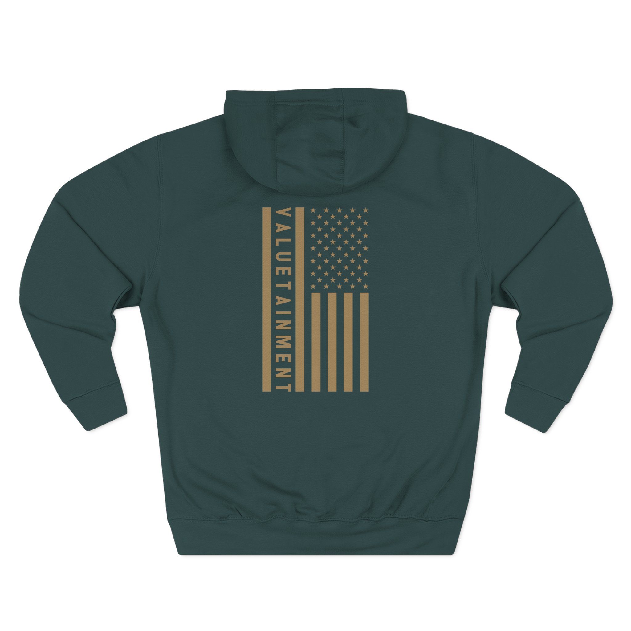 Valuetainment Business is War Three-Panel Fleece Hoodie - Image 6