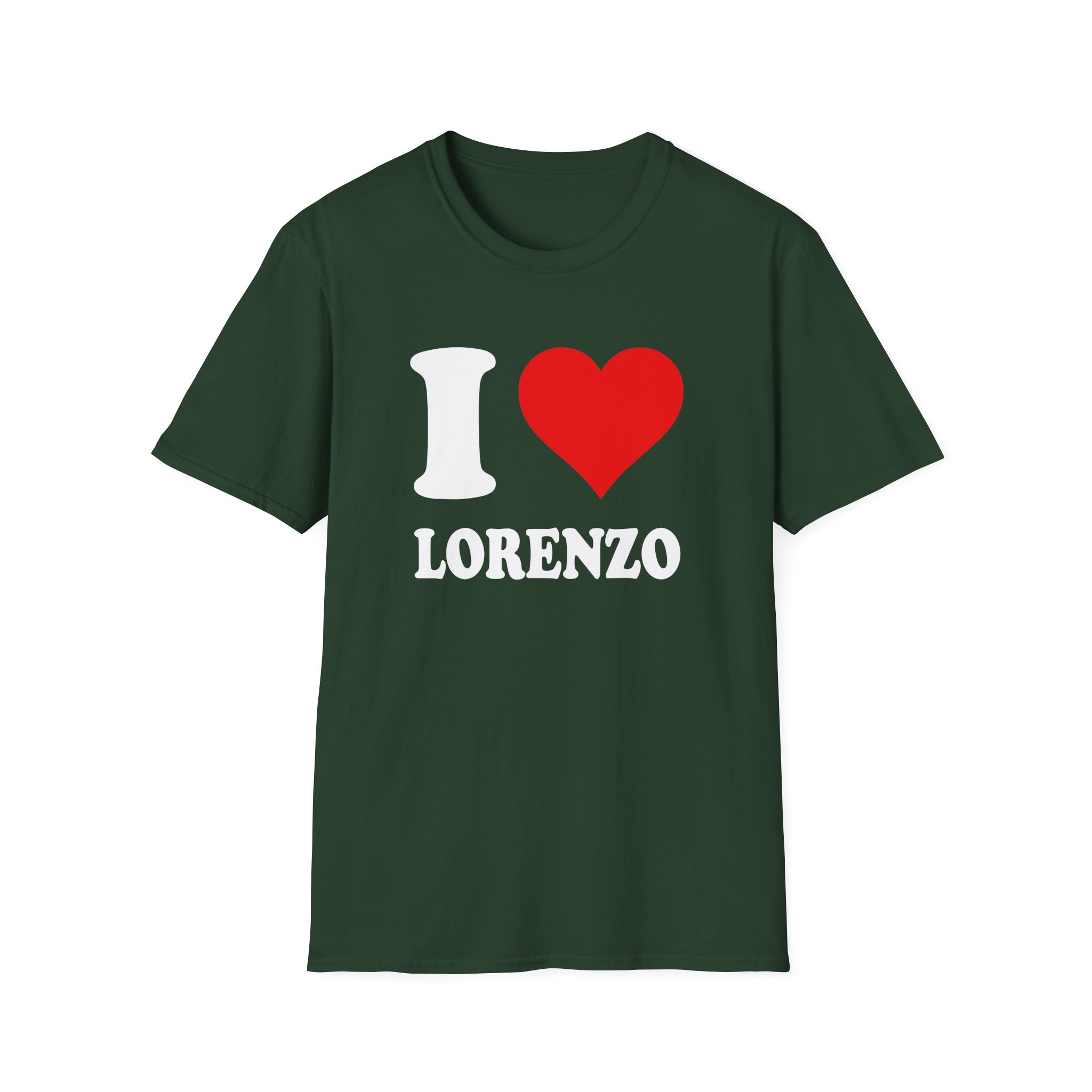 Chris Lorenzo I Love Unisex Softstyle T-shirt - Image 7
