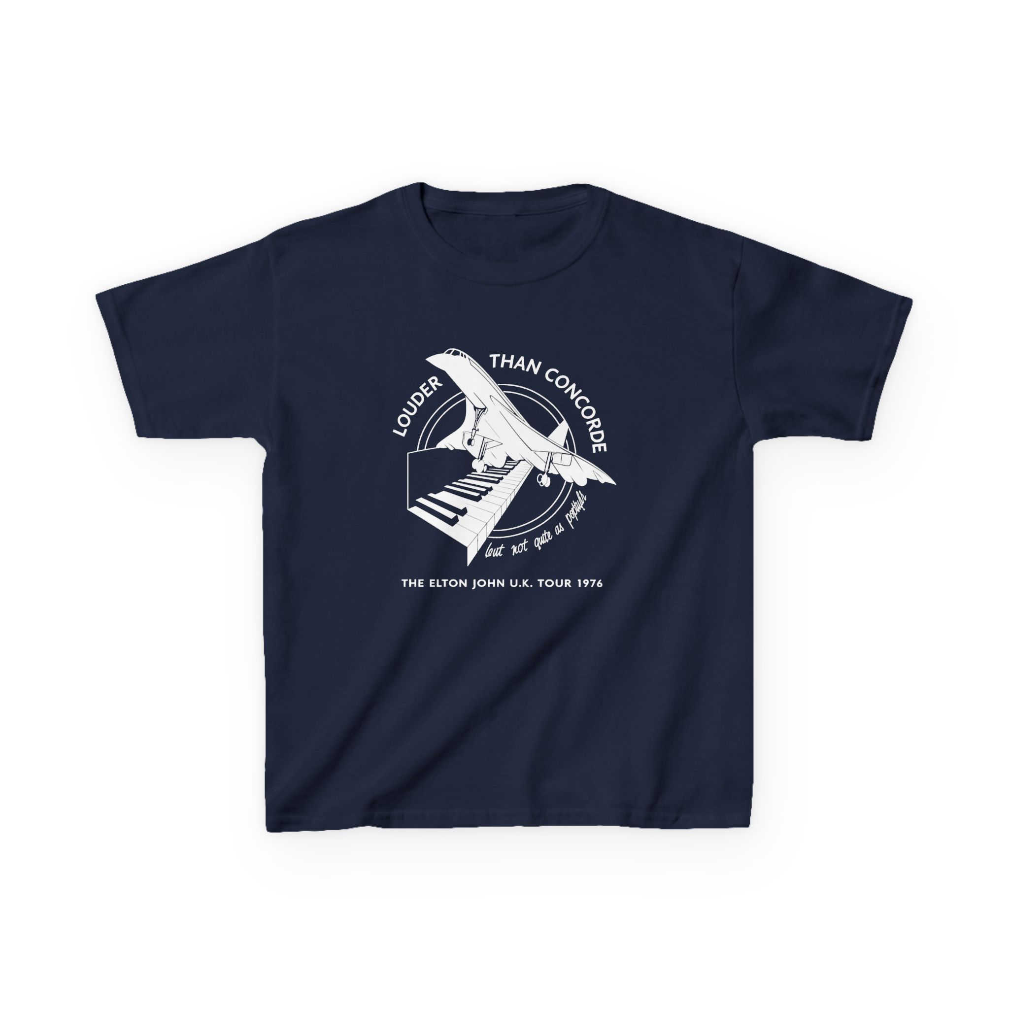 Ej Farewell Vintage Louder Than Concorde Kids Heavy Cotton™ Tee - Image 13