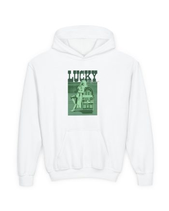 Megan Moroney Lucky Portrait Youth Heavy Blend Hooded Sweatshirt