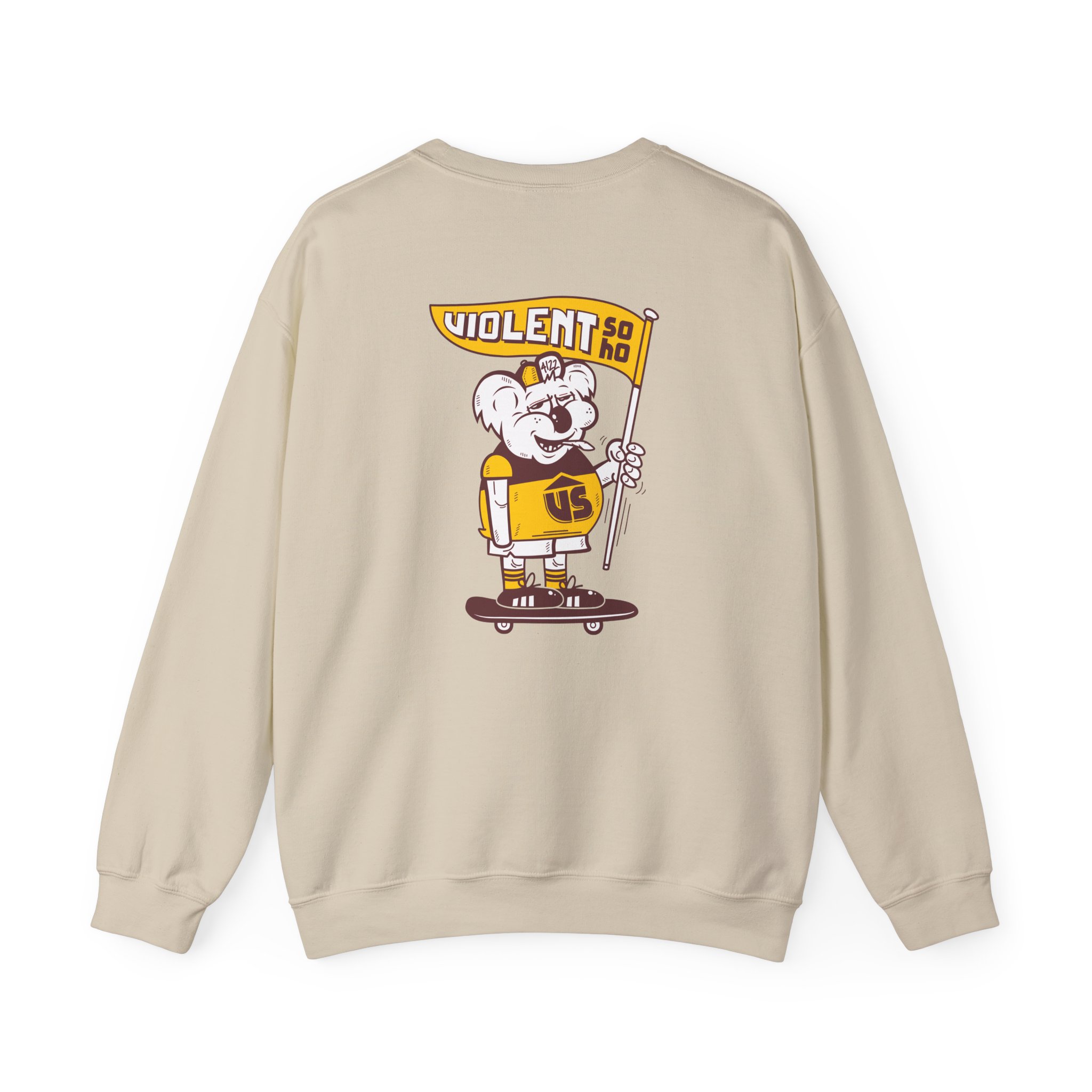 Violent Soho Brisbane Bears Unisex Heavy Blend™ Crewneck Sweatshirt - Image 8