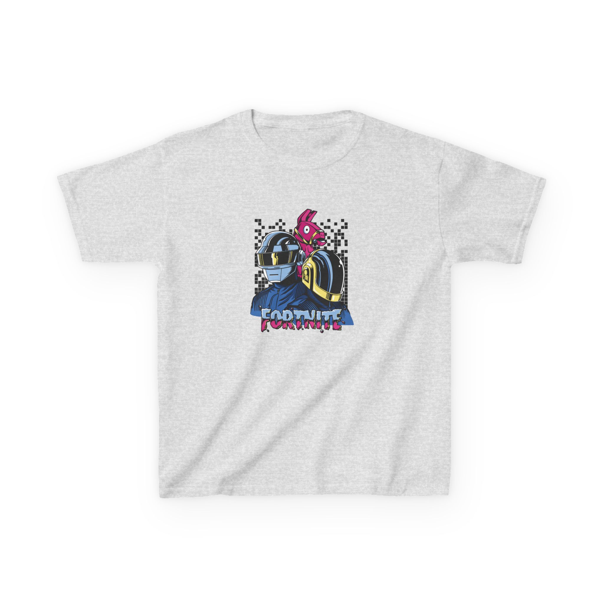 Kids Daft Punk Fortnite X Daft Punk Long Heavy Cotton™ Tee - Image 3