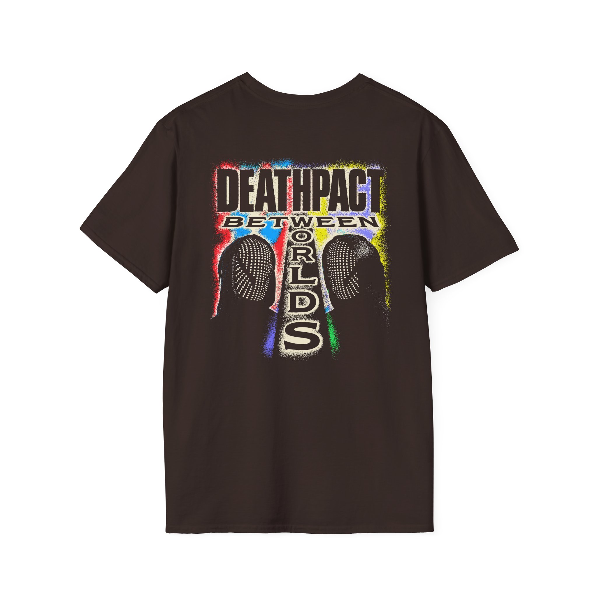 Deathpact Between Worlds Unisex Softstyle T-shirt - Image 4