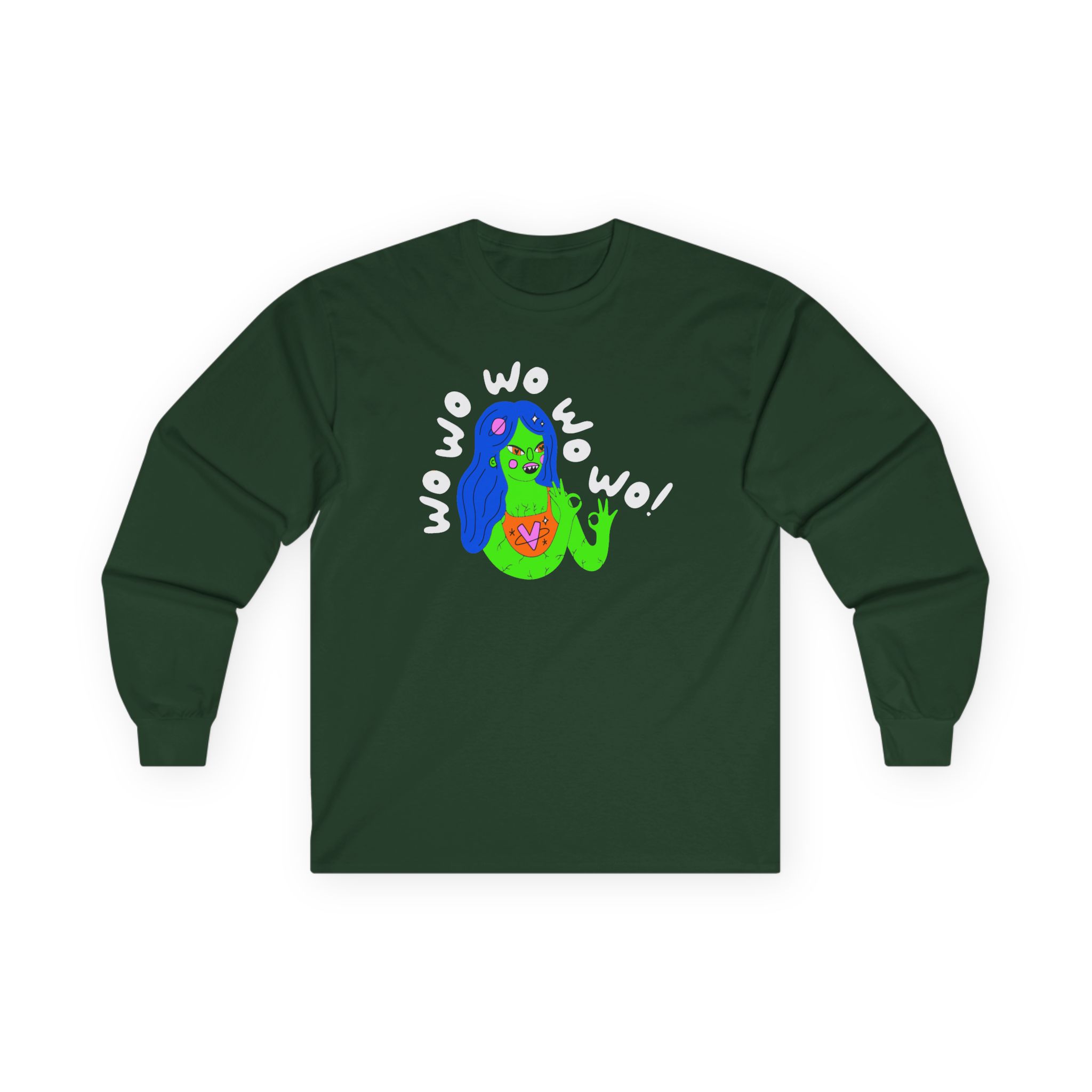 The Aquabats Martian Girl Unisex Ultra Cotton Long Sleeve Tee - Image 7