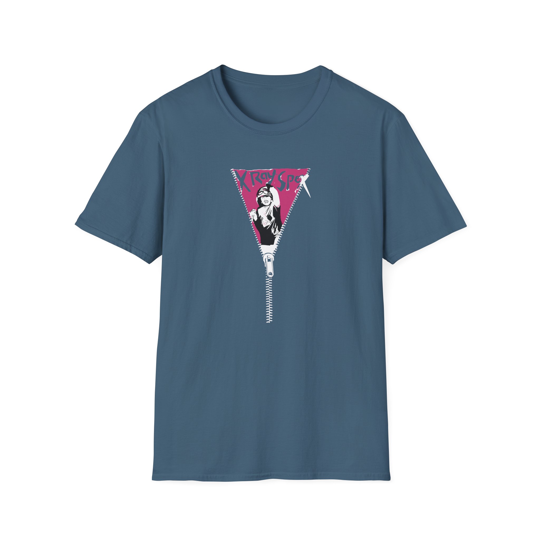 X-ray Spex Zipper Unisex Softstyle T-Shirt - Image 9