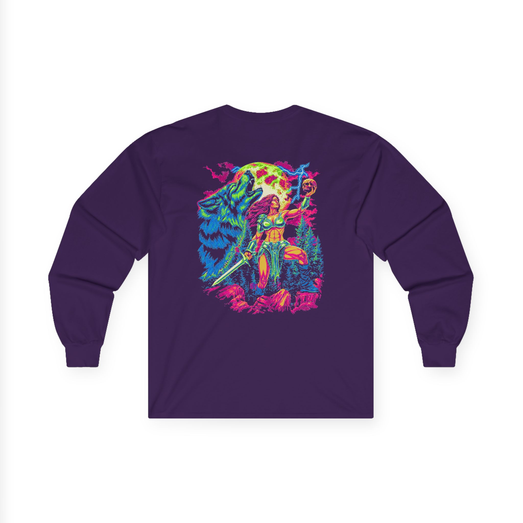 Angelmaker Wolf Spirit (Tour Edition) Unisex Ultra Cotton Long Sleeve Tee - Image 8