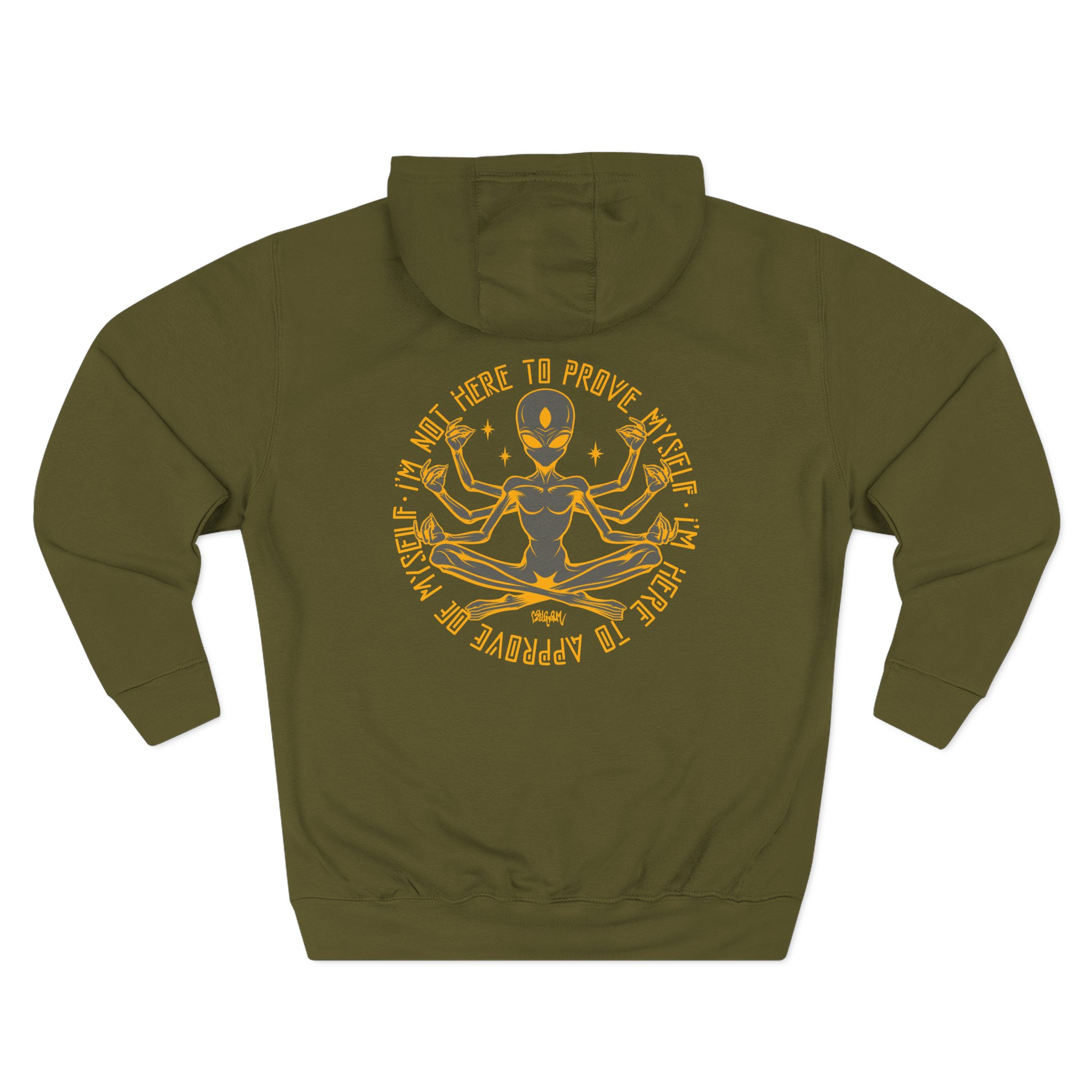 Lsdream Cosmic Upgrade Three-Panel Fleece Hoodie - Image 12