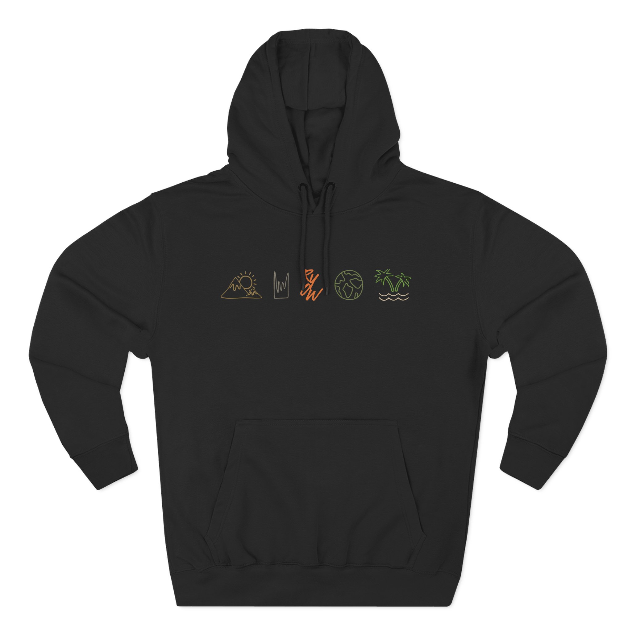 Kinging-it Three-Panel Fleece Hoodie - Image 5
