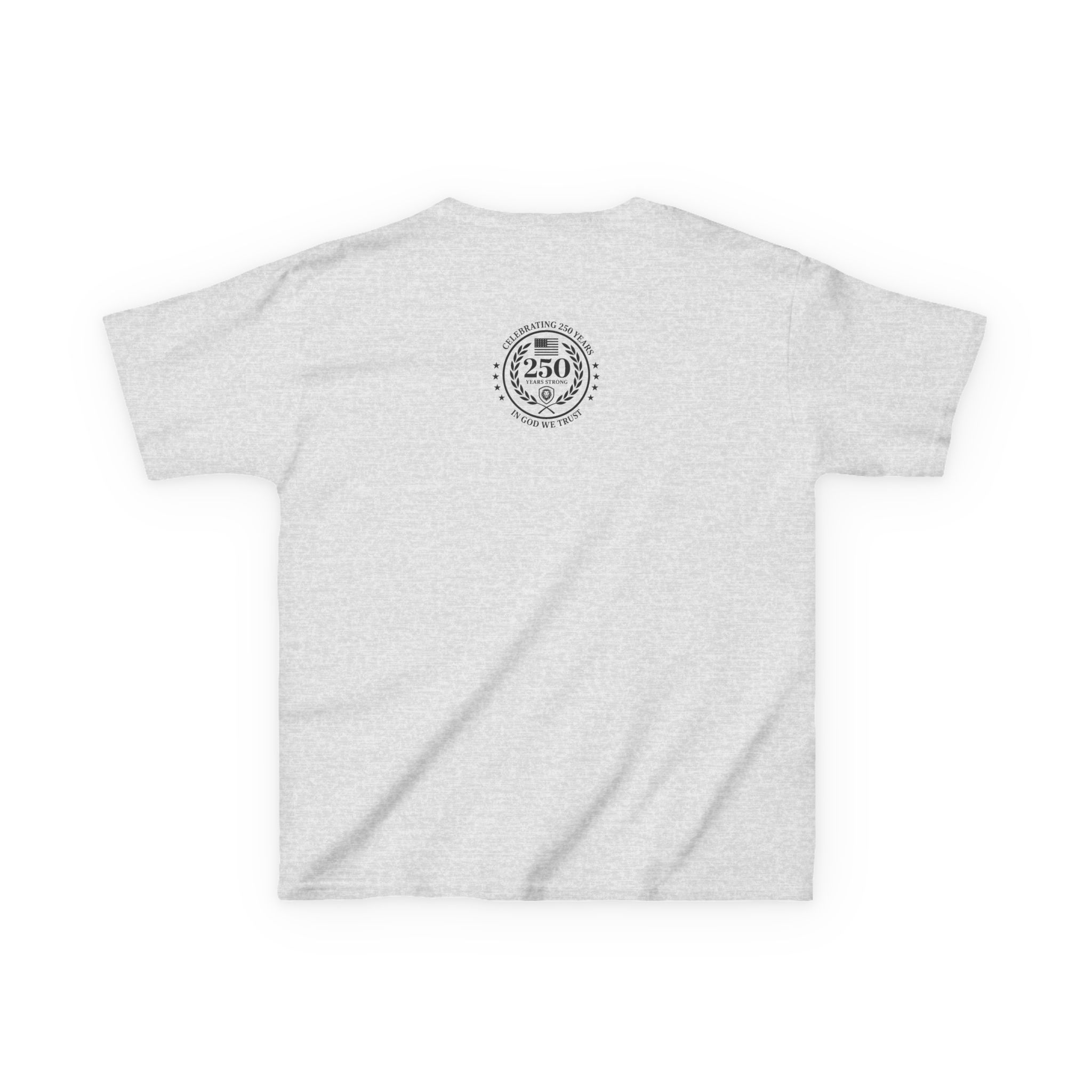 Valuetainment 250 Years No Kings Kids Heavy Cotton™ Tee - Image 4
