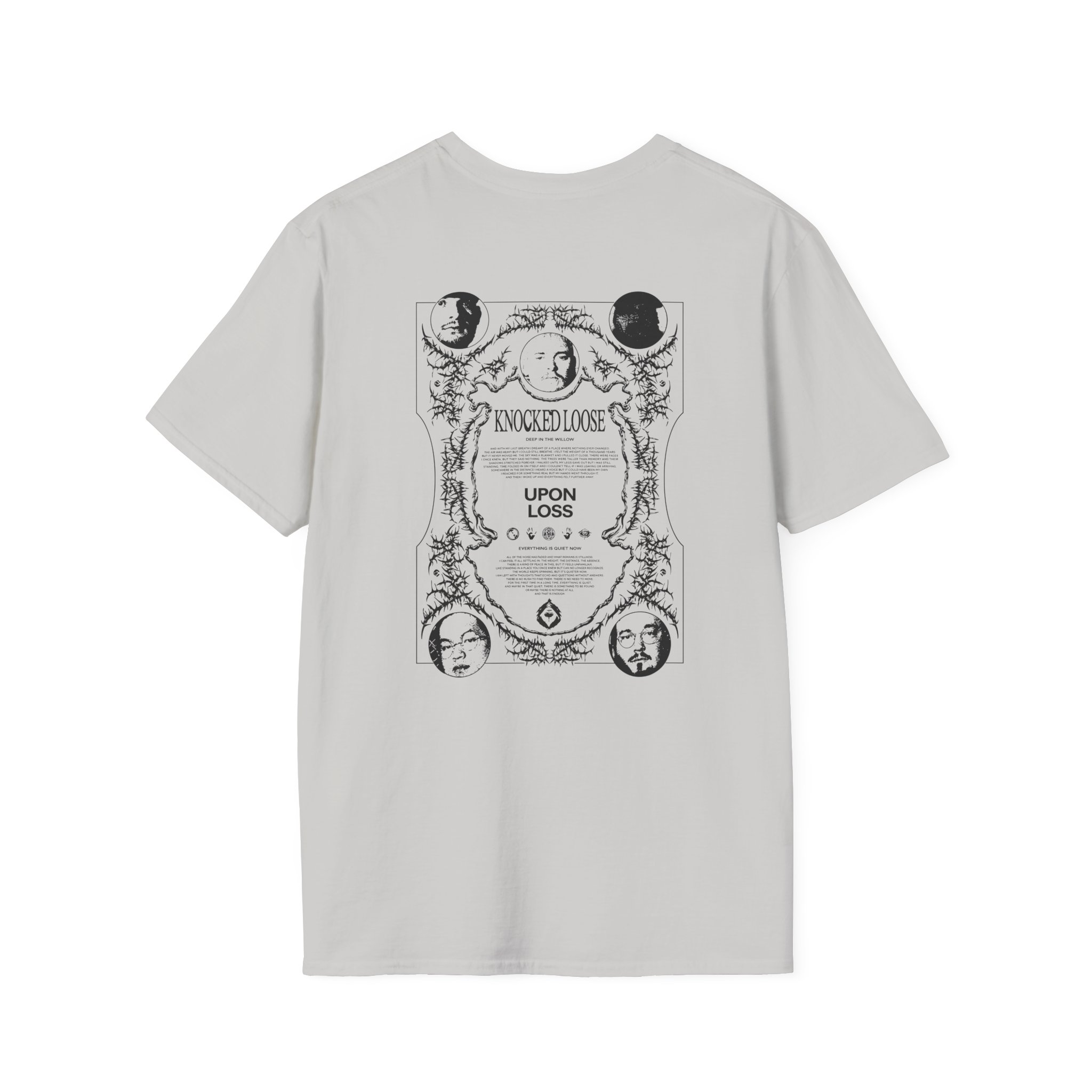 Knocked Loose Upon Loss Wolves Unisex Softstyle T-shirt - Image 8