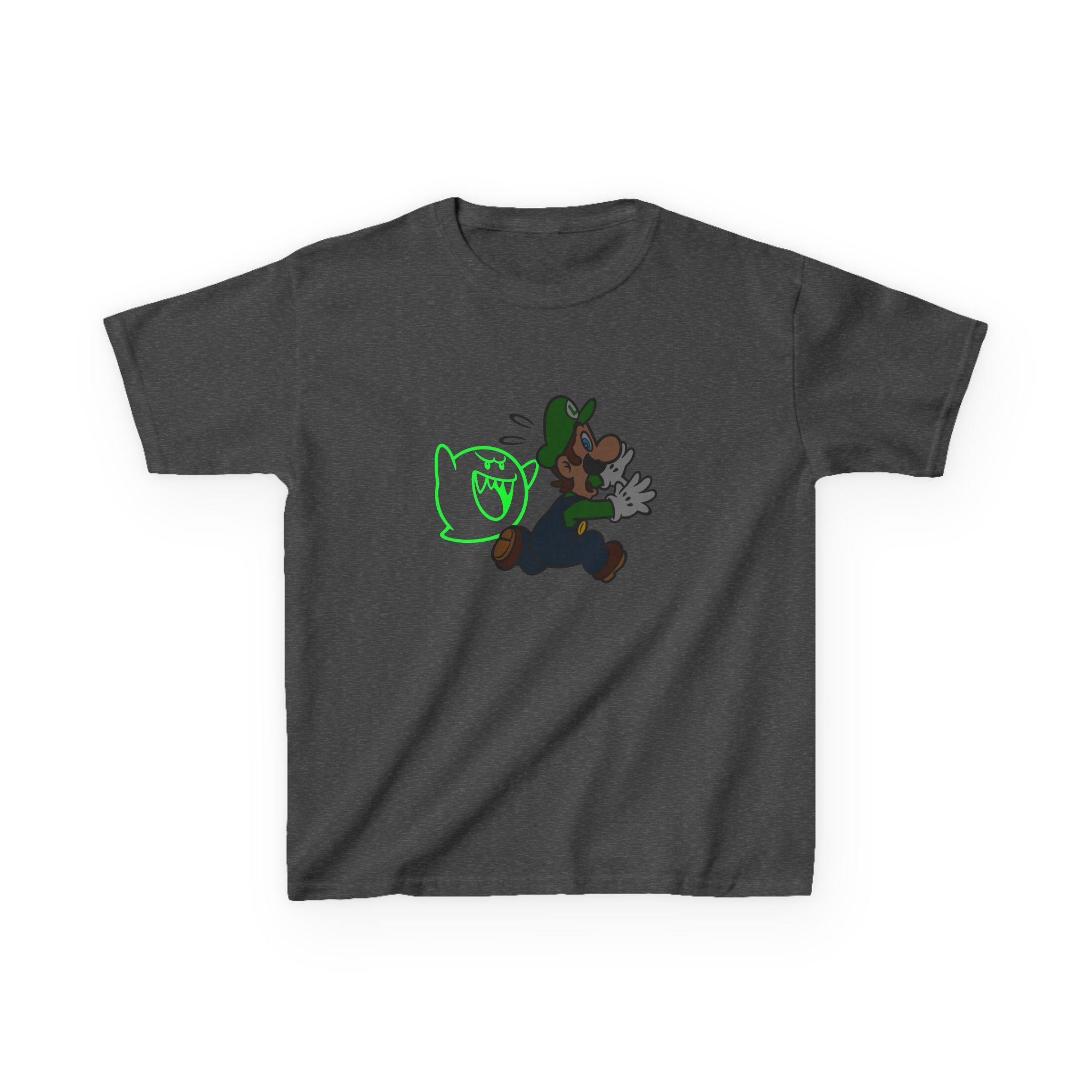 Kids NTD Luigi™ and Boo Heavy Cotton™ Tee - Image 9
