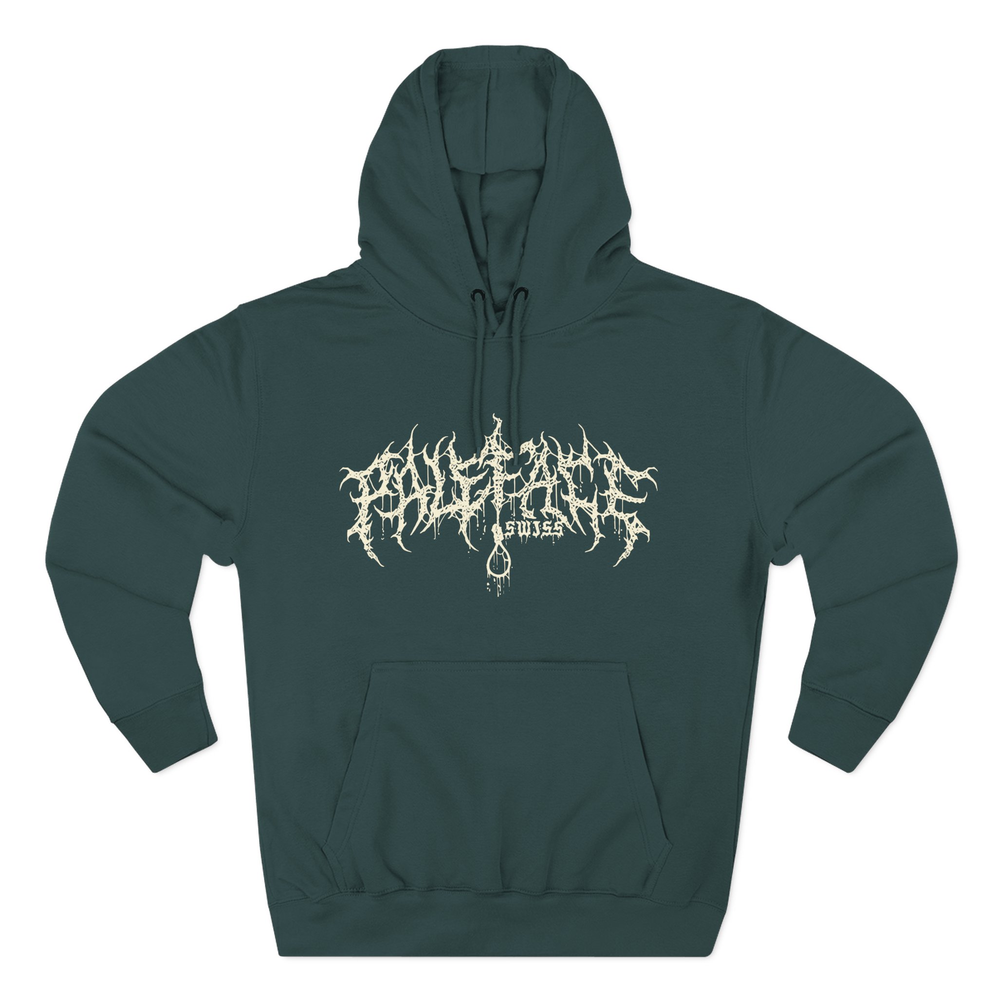 Paleface Swiss Skull Three-Panel Fleece Hoodie - Image 5