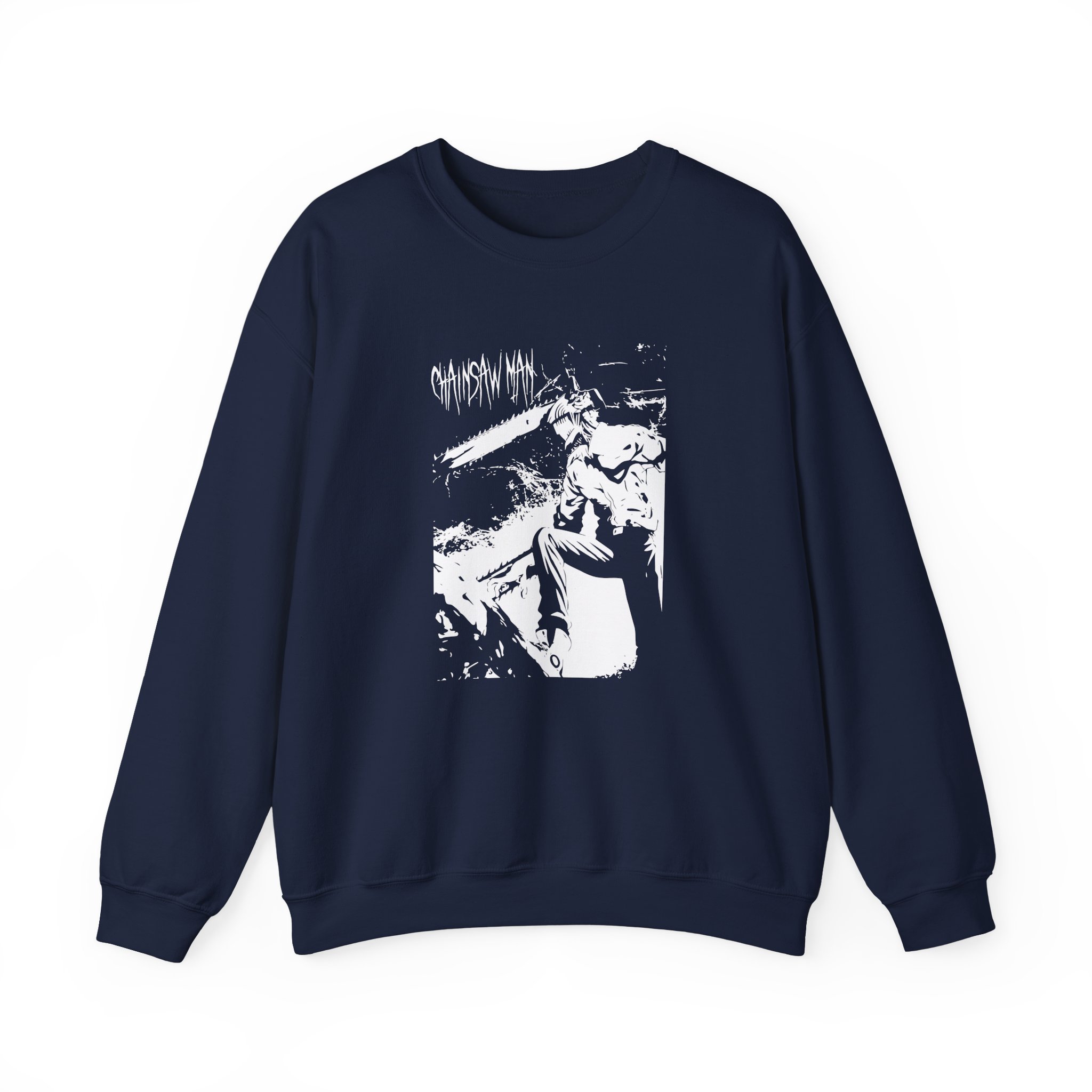 Chainsaw Man Jumbo Denji Unisex Heavy Blend™ Crewneck Sweatshirt - Image 15