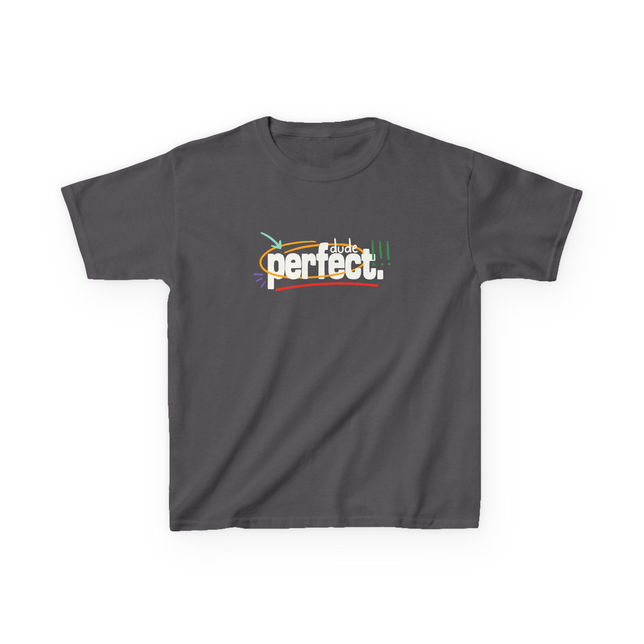 Dude Perfect Kids Heavy Cotton™ Tee - Image 5