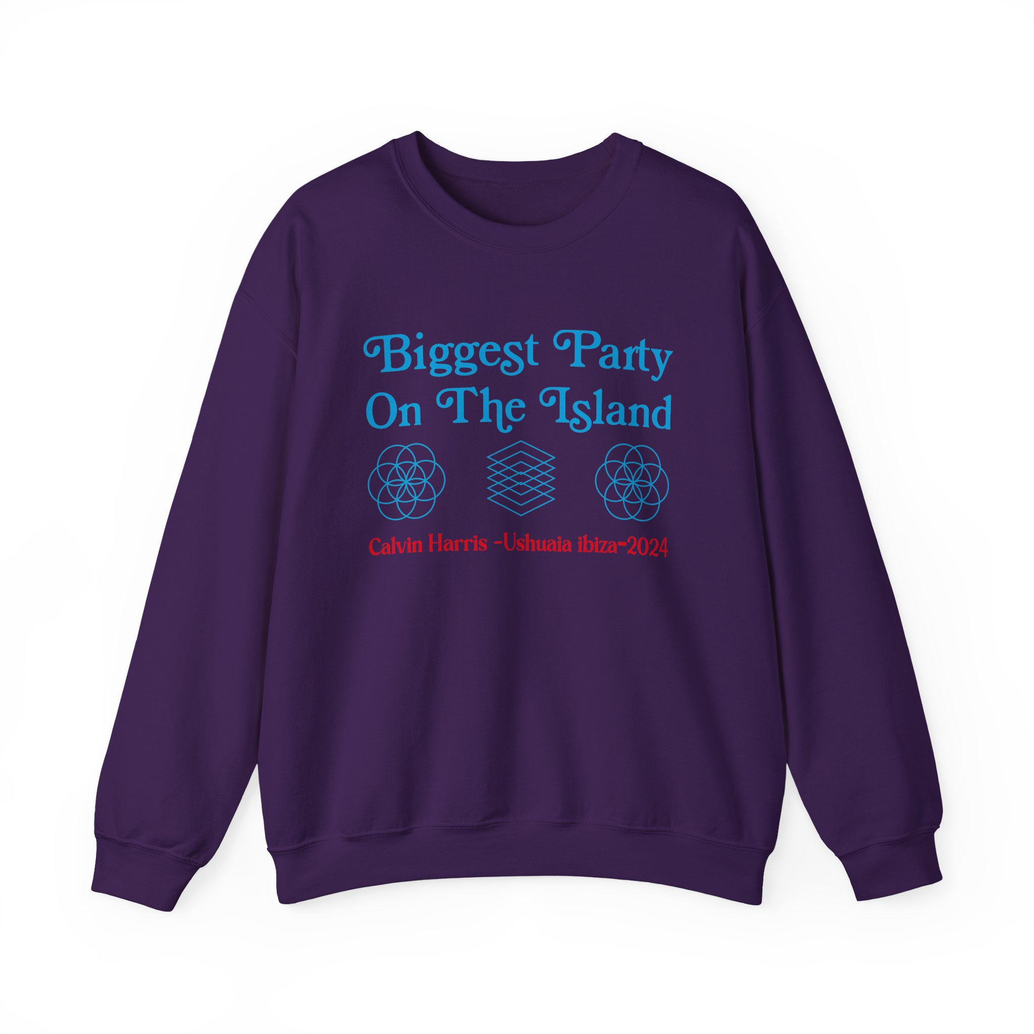 Calvin Harris Ushuaia Higher Level Unisex Heavy Blend™ Crewneck Sweatshirt - Image 25