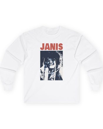 Janis Joplin Beatnick  Unisex Ultra Cotton Long Sleeve Tee
