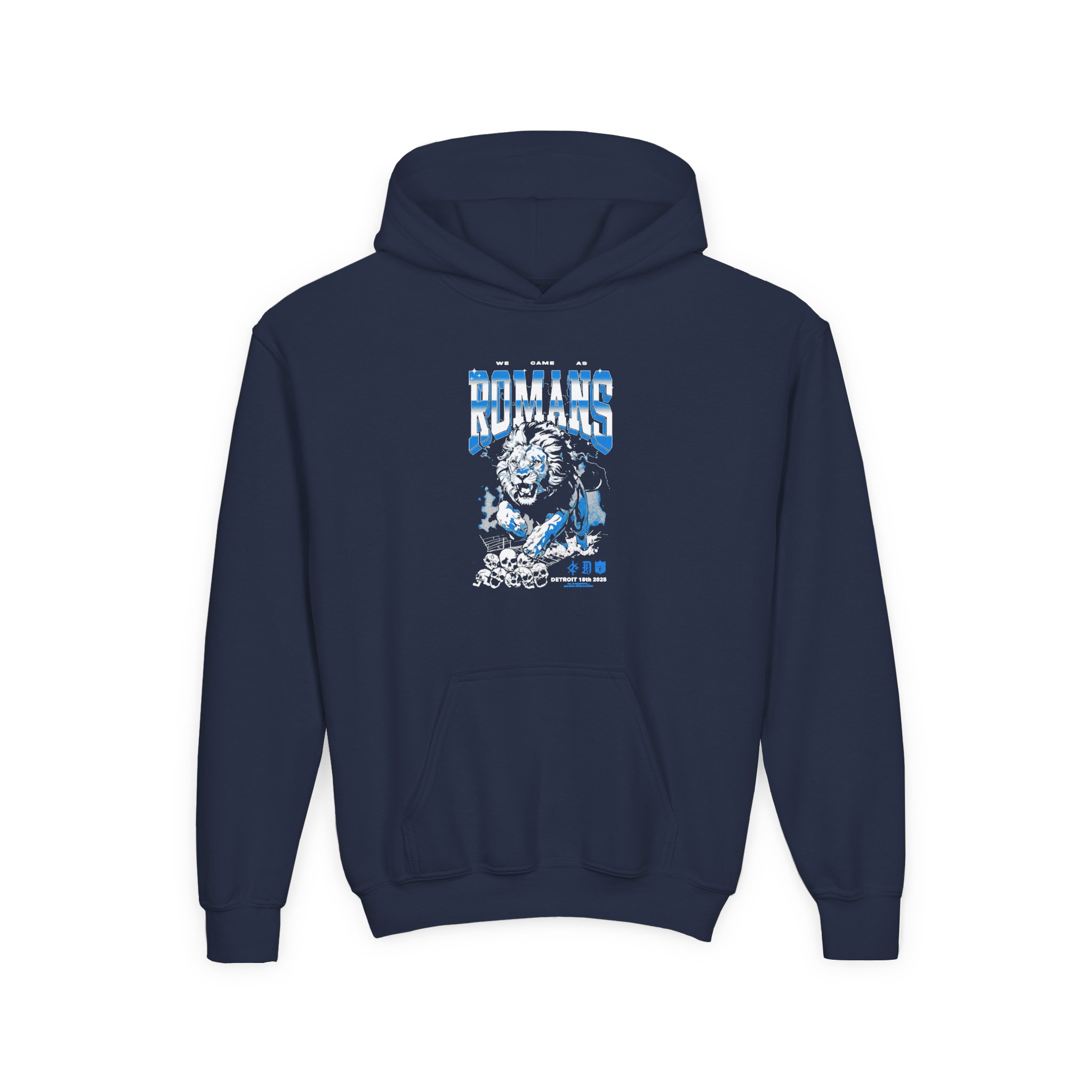 We Came as Romans Lions Youth Heavy Blend Hooded Sweatshirt - Image 7