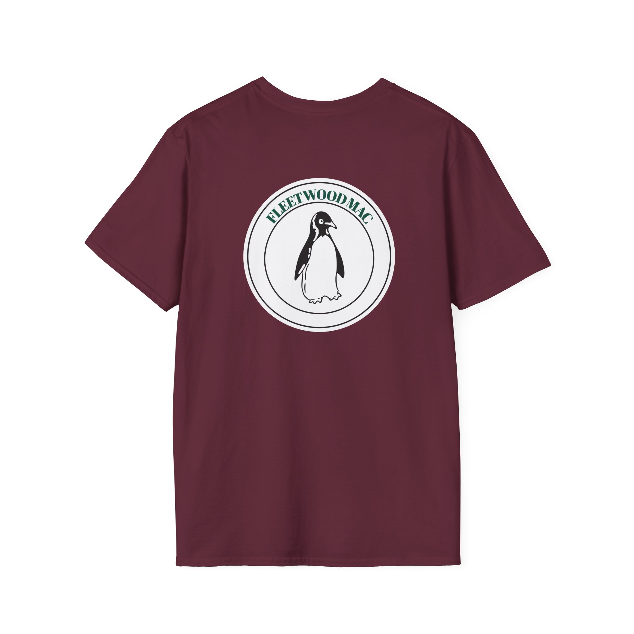 Fleetwood Mac FM On Unisex Softstyle T-Shirt - Image 4
