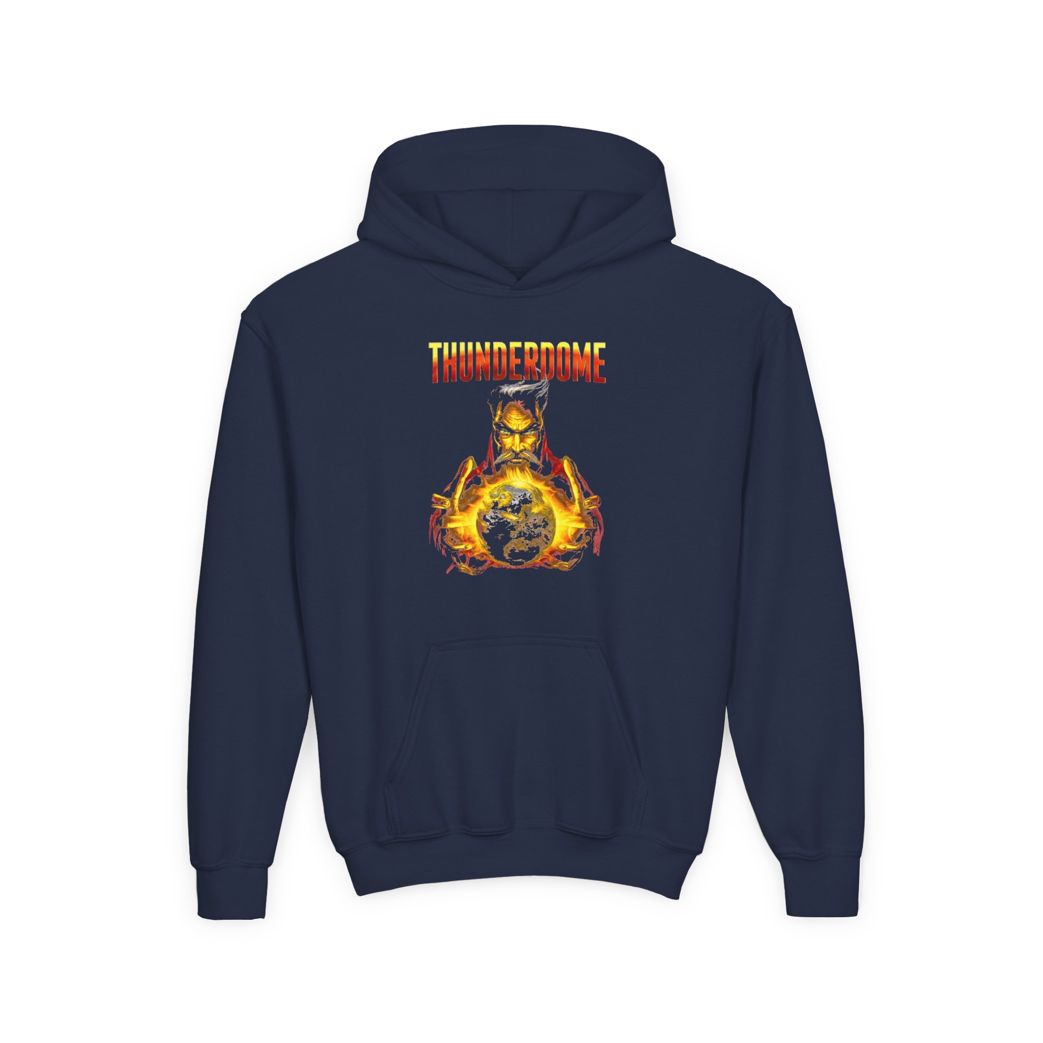 Thunderdome 98 Youth Heavy Blend Hooded Sweatshirt - Image 3