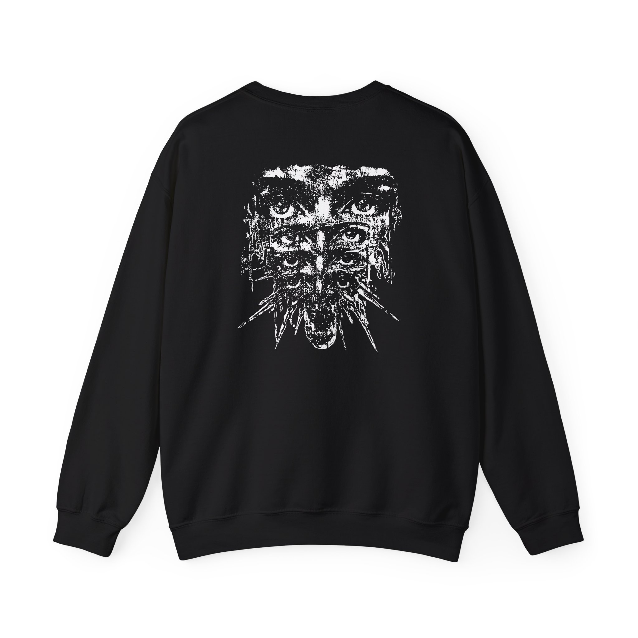 Poppy All The Eyes Unisex Heavy Blend™ Crewneck Sweatshirt - Image 2
