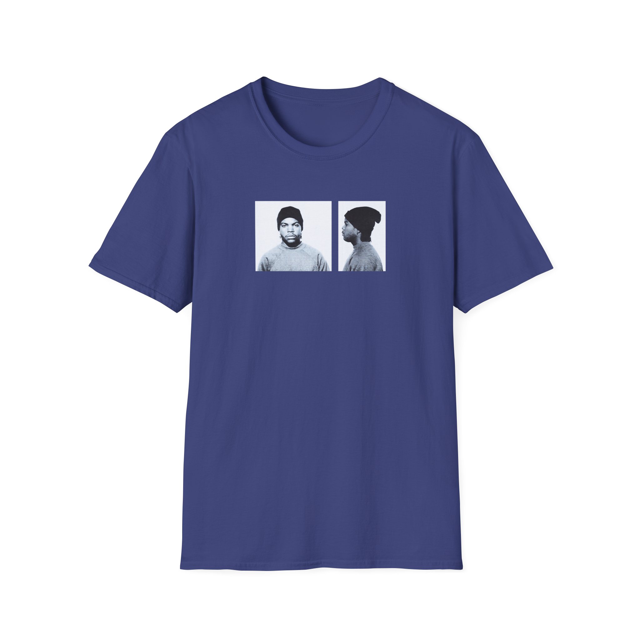 Ice Cube Mug Shot Unisex Softstyle T-Shirt - Image 21