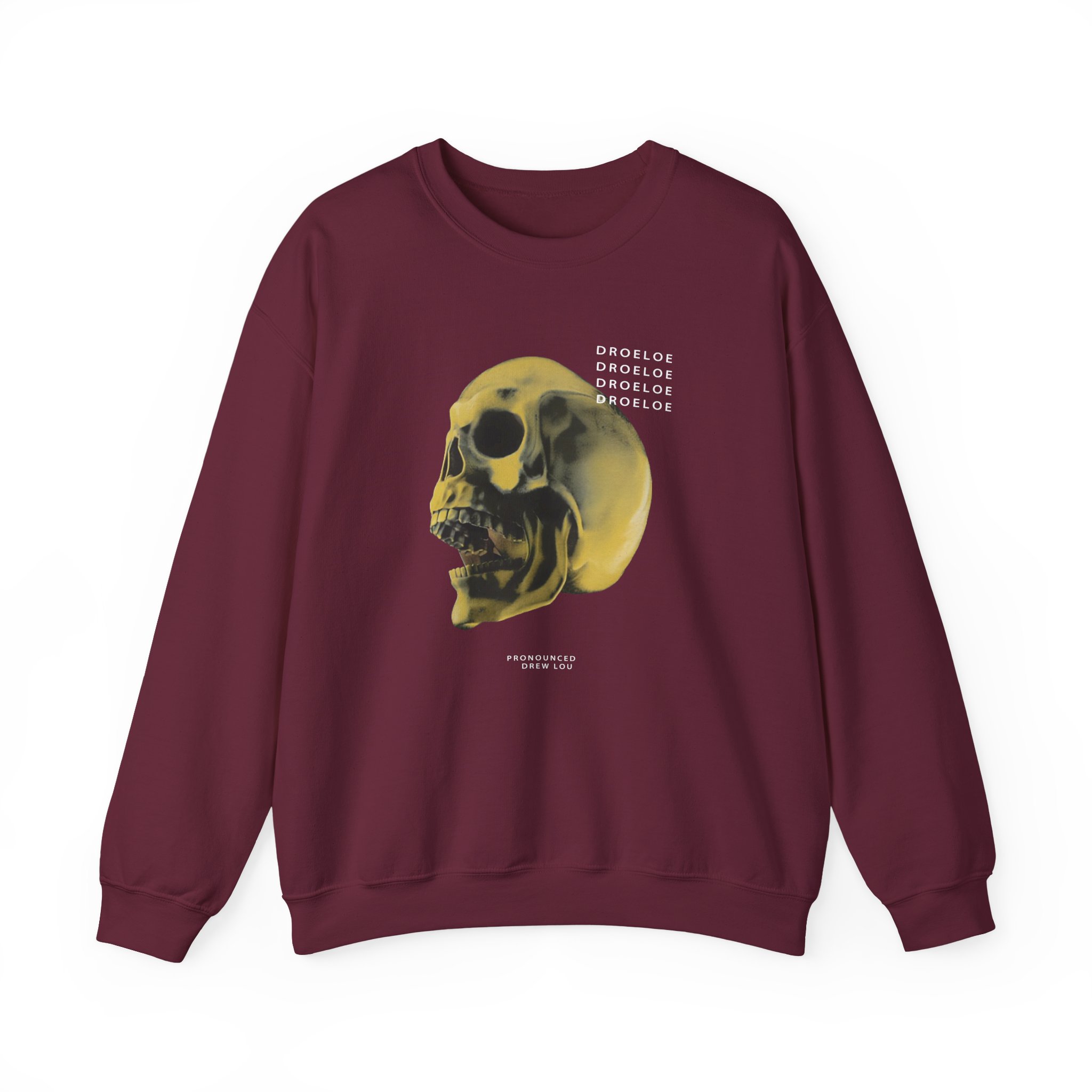 Deadbeats Gold Skull Unisex Heavy Blend™ Crewneck Sweatshirt - Image 3