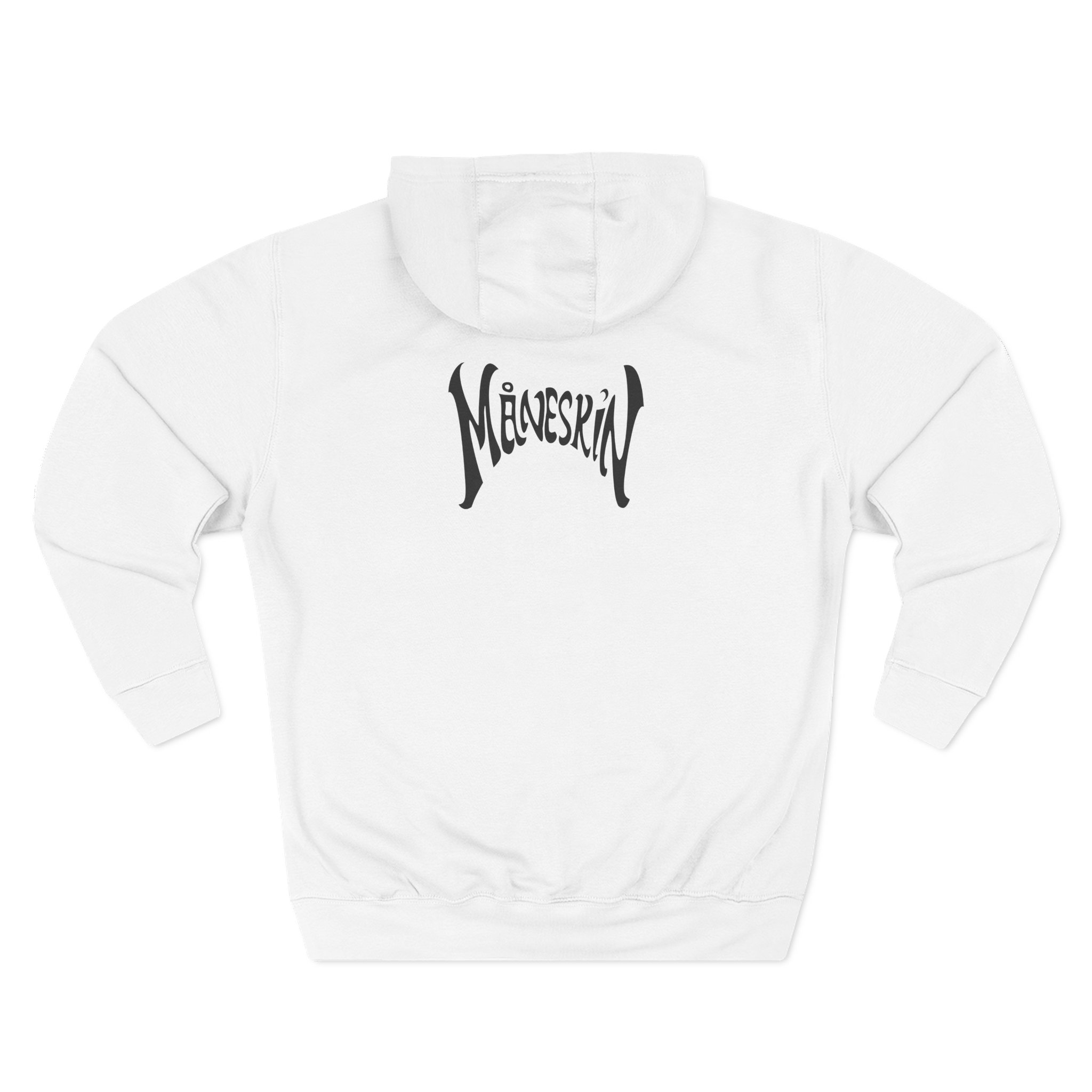 Maneskin Fisheye Three-Panel Fleece Hoodie - Image 4