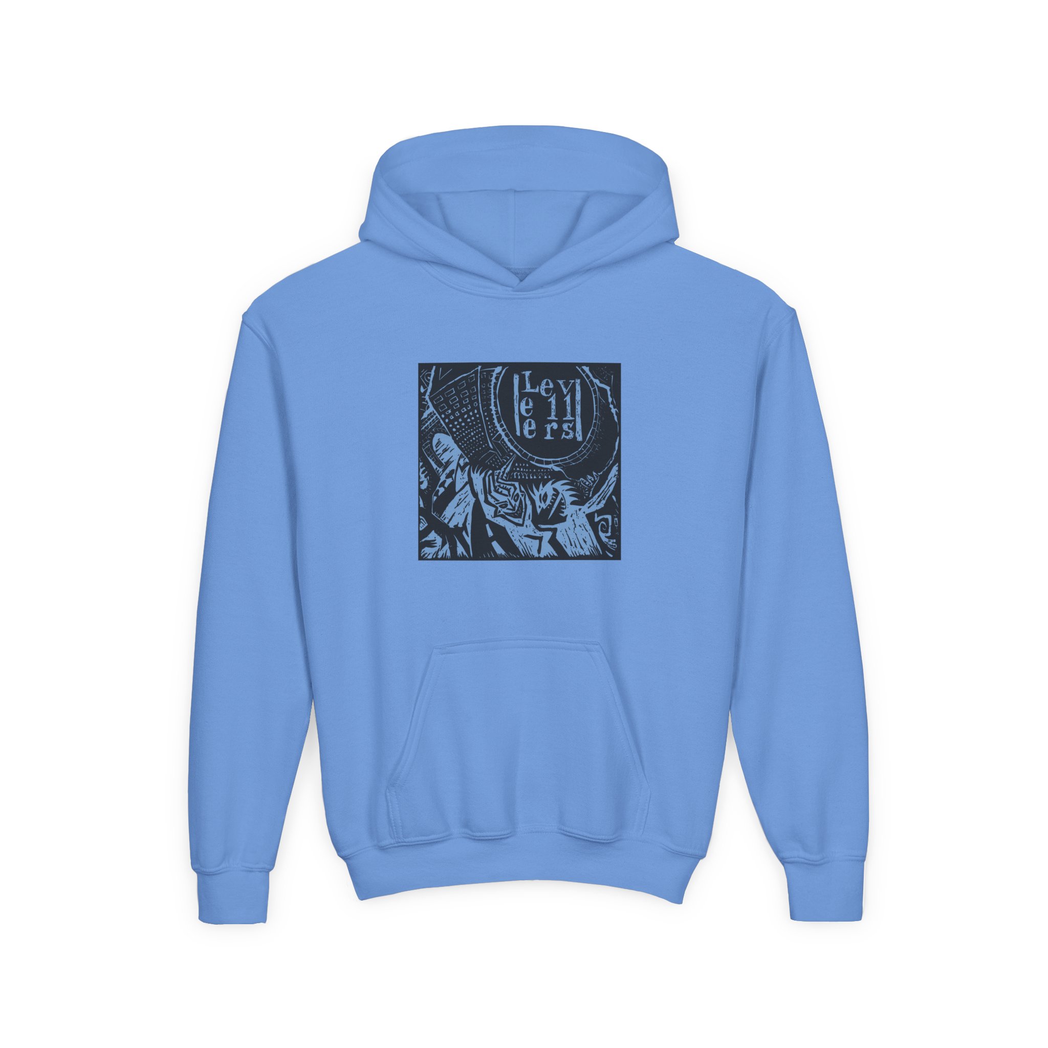 Levellers Levelling The Land Youth Heavy Blend Hooded Sweatshirt - Image 7