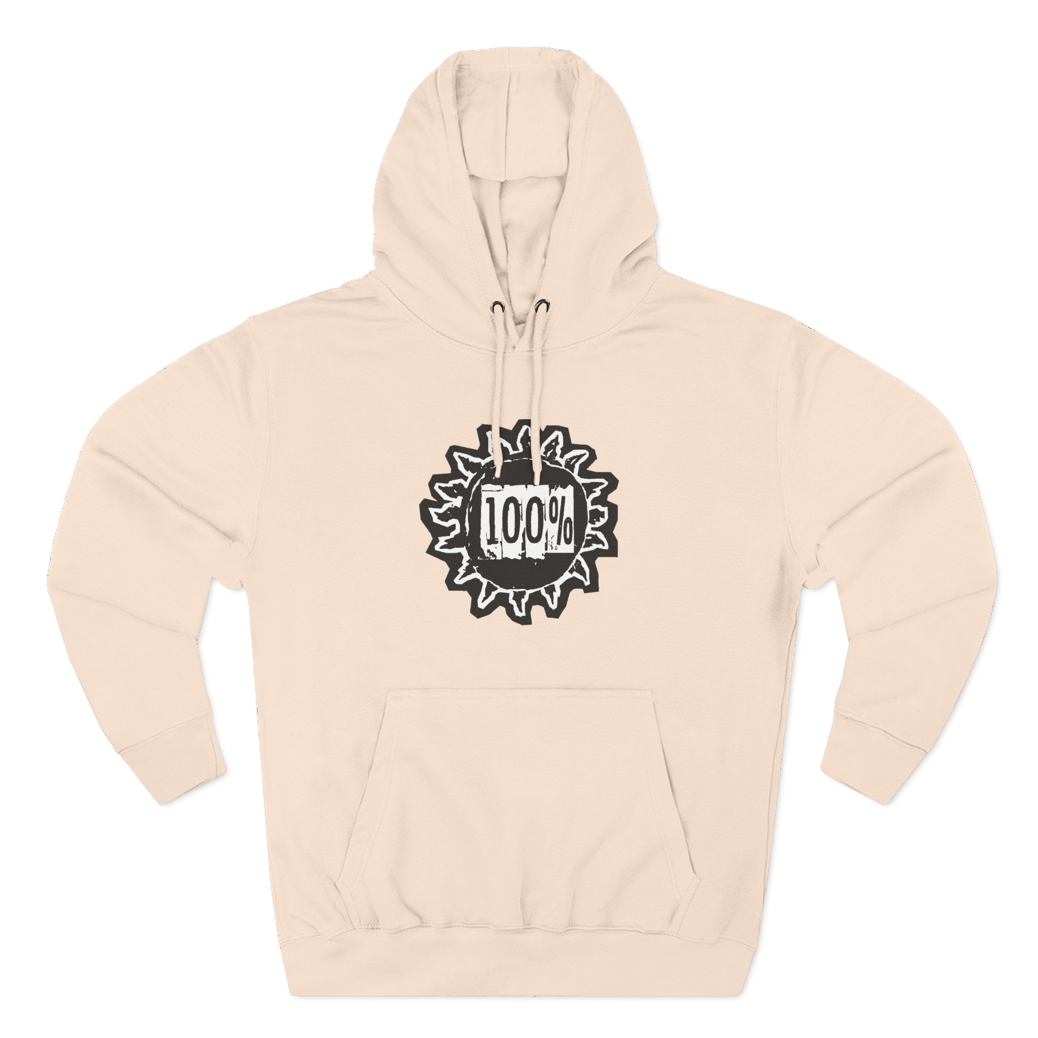 Levellers 100% to Artists Three-Panel Fleece Hoodie - Image 9