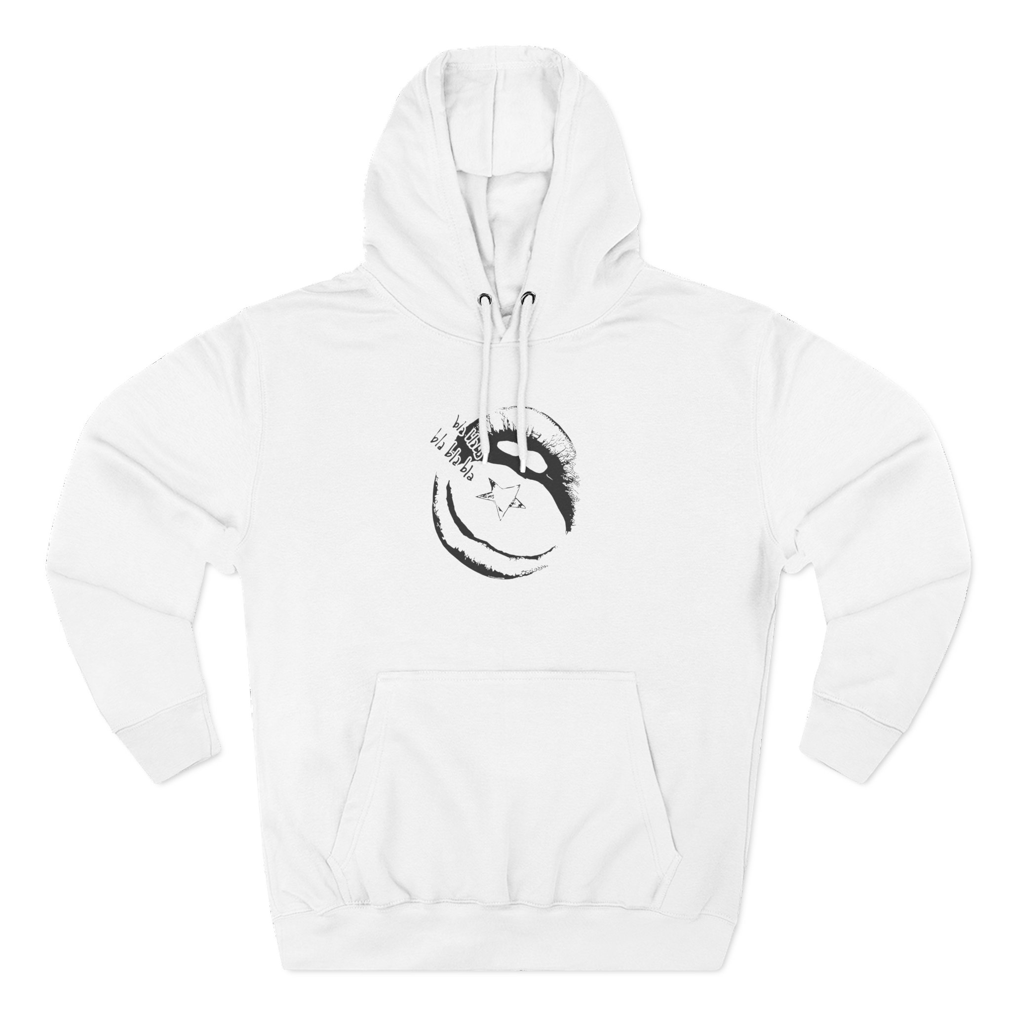 Maneskin BLA BLA BLA Three-Panel Fleece Hoodie - Image 3