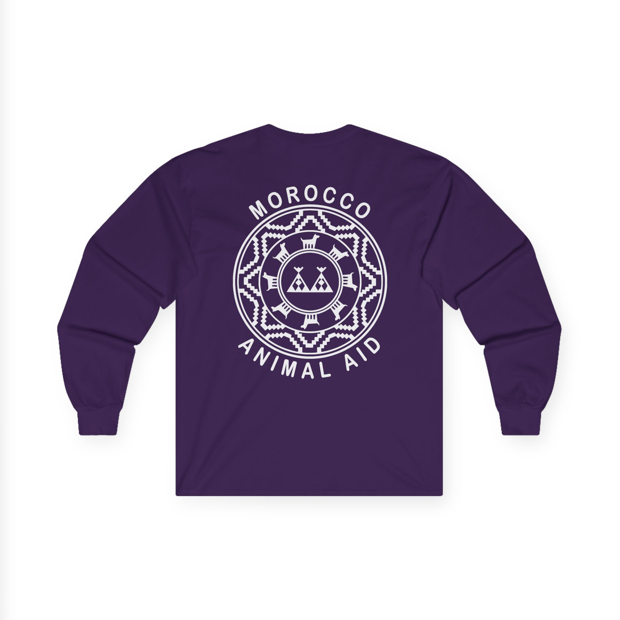 Kinging It Morocco Animal Aid Unisex Ultra Cotton Long Sleeve Tee - Image 14