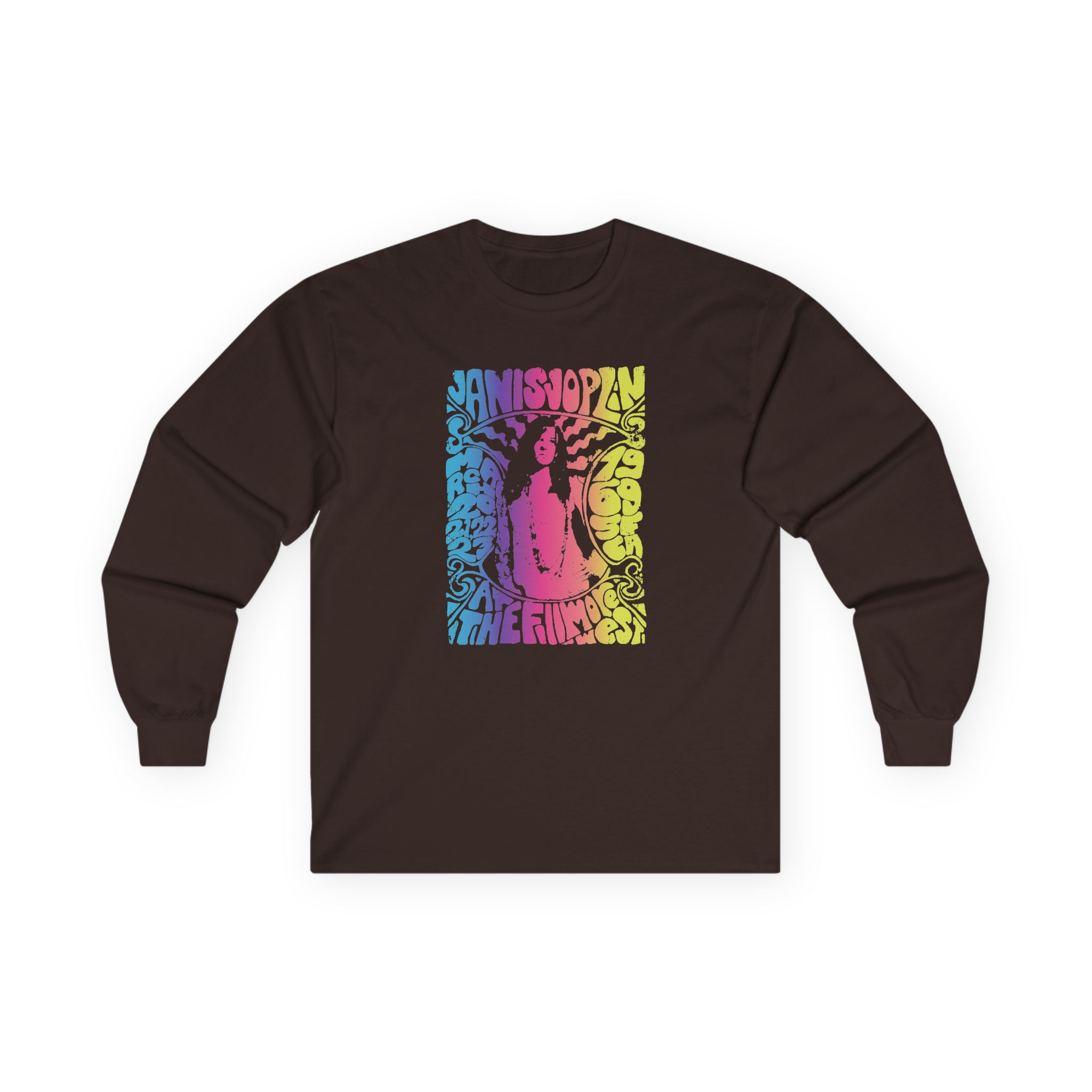 Janis Joplin at the Filmore Unisex Ultra Cotton Long Sleeve Tee - Image 3