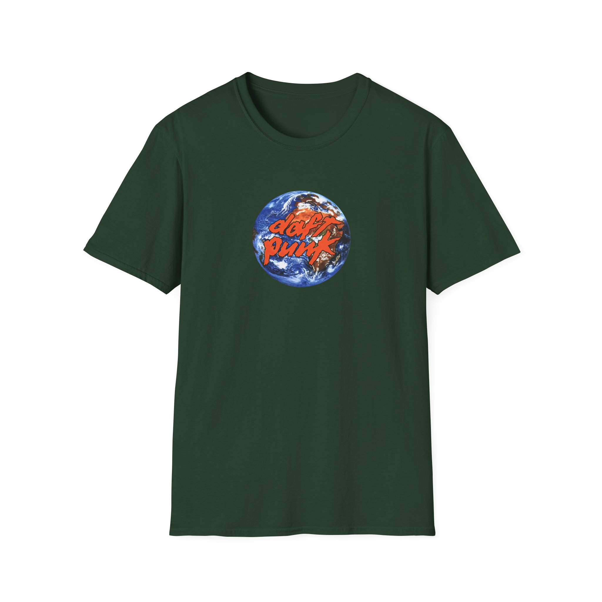 Daft Punk Around the World Unisex Softstyle T-Shirt - Image 5