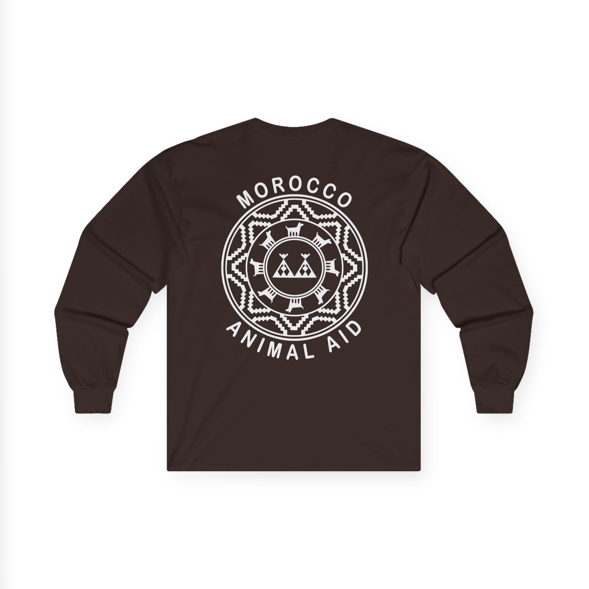 Kinging It Morocco Animal Aid Unisex Ultra Cotton Long Sleeve Tee - Image 6