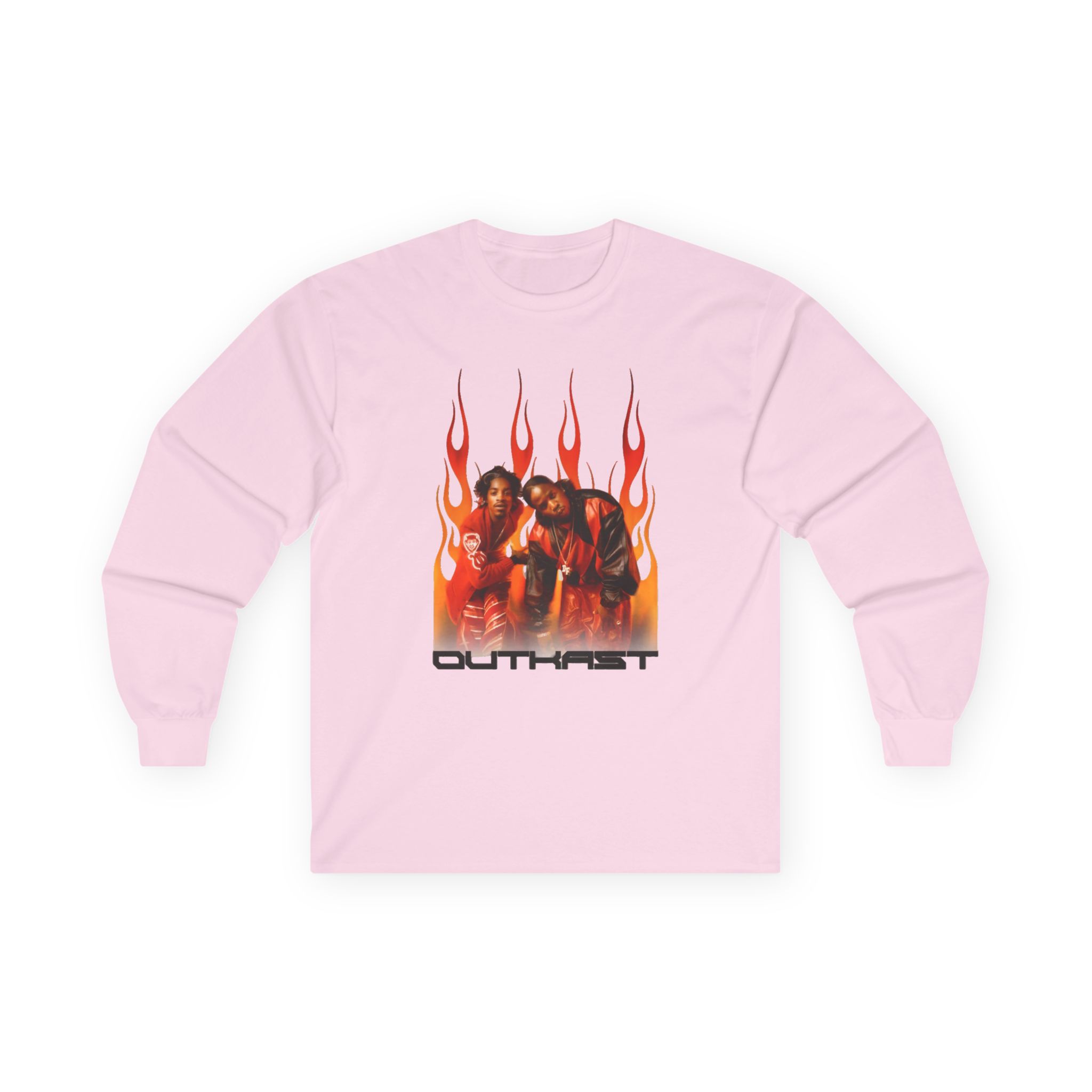 Outkast Flames Unisex Ultra Cotton Long Sleeve Tee - Image 15