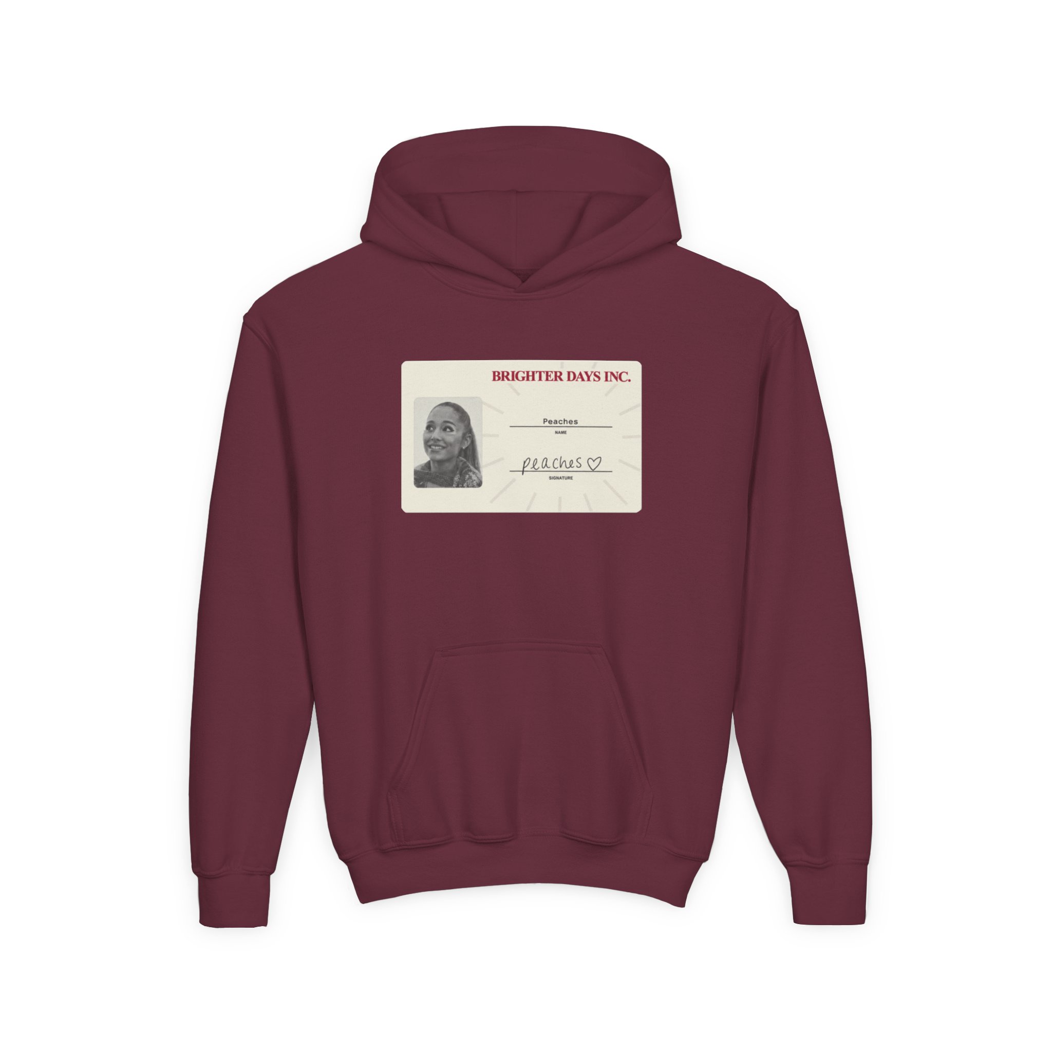 AG brighter days Youth Heavy Blend Hooded Sweatshirt - Image 3