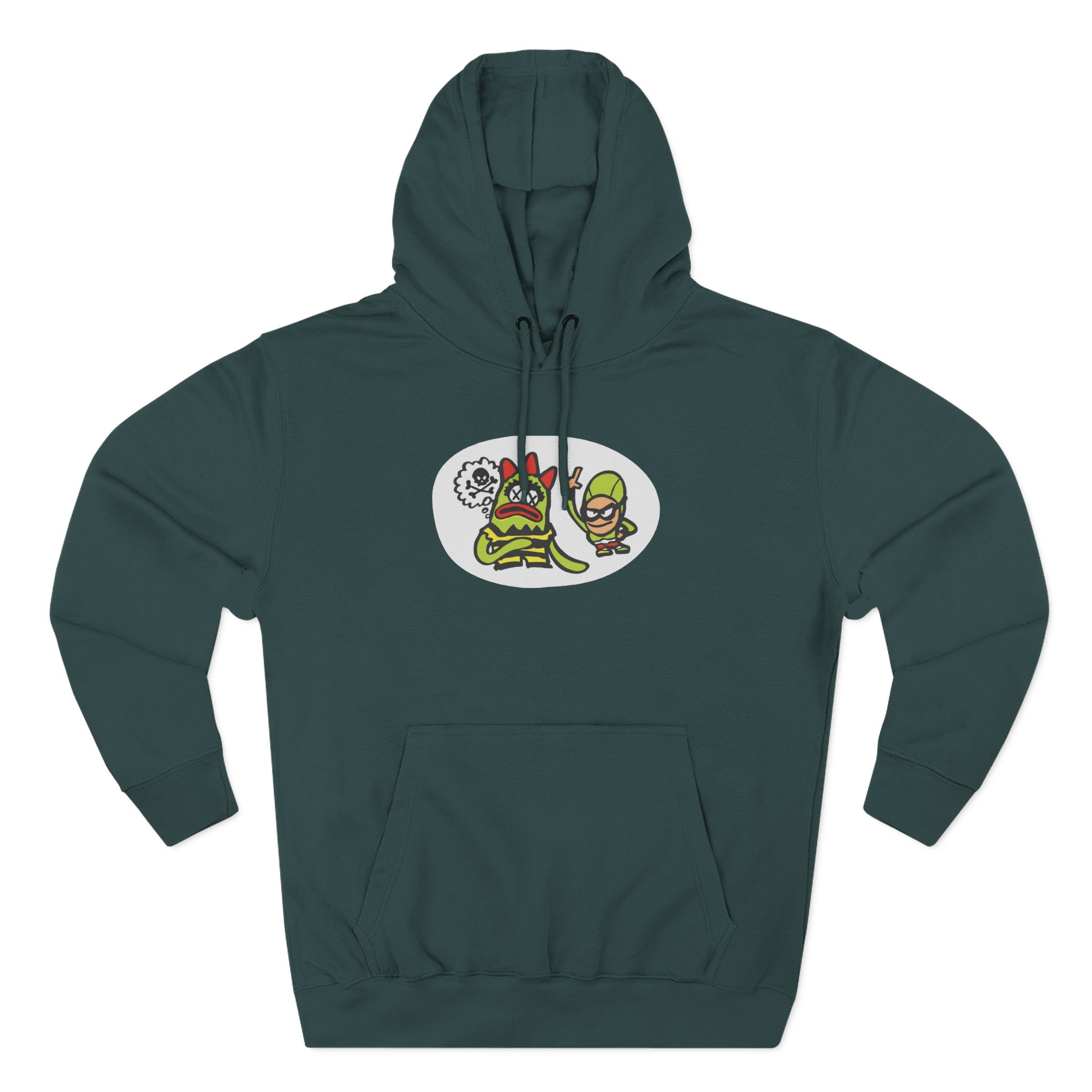 The Aquabats Bat Commander Three-Panel Fleece Hoodie - Image 7