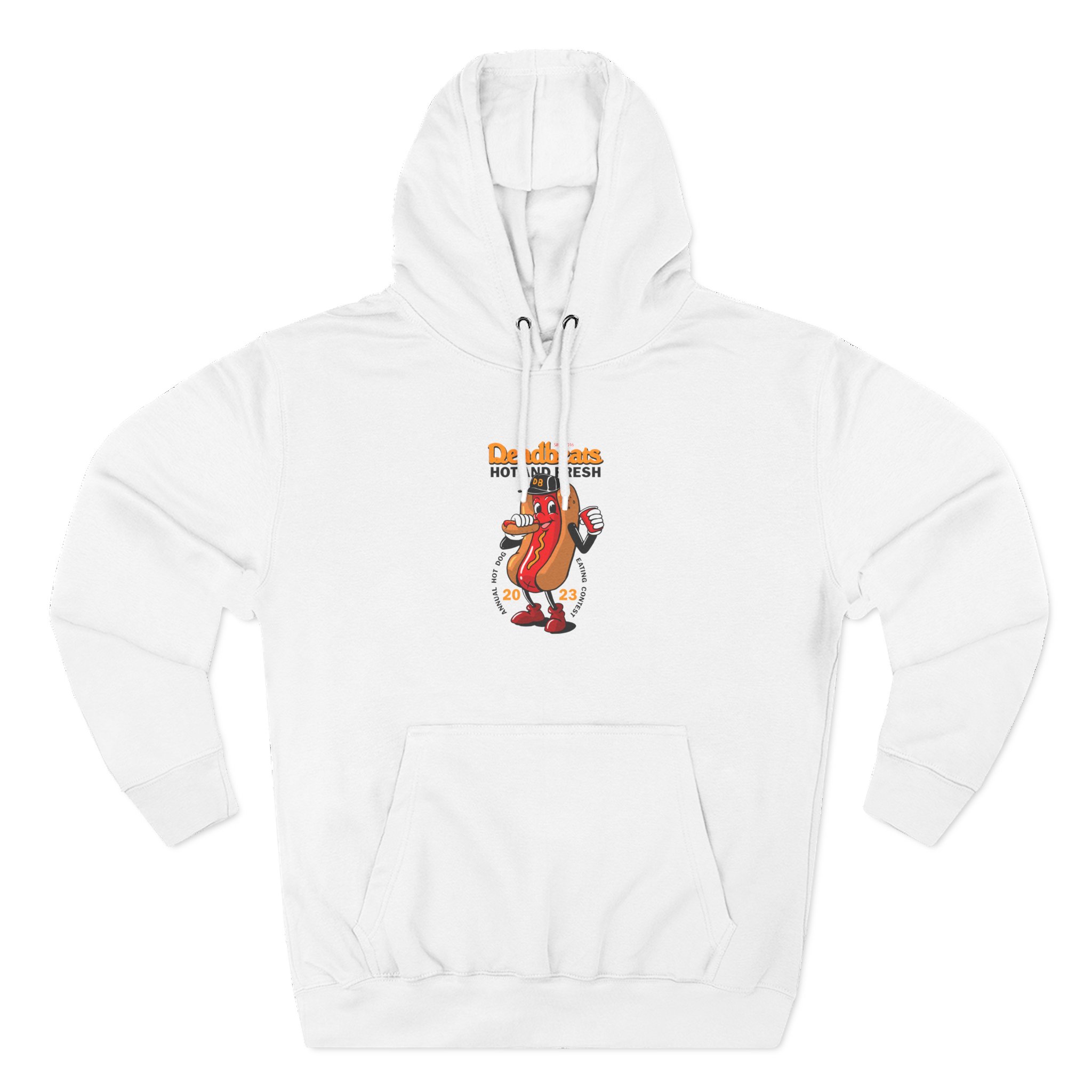 Deadbeats Jamboree Hot Dog Three-Panel Fleece Hoodie