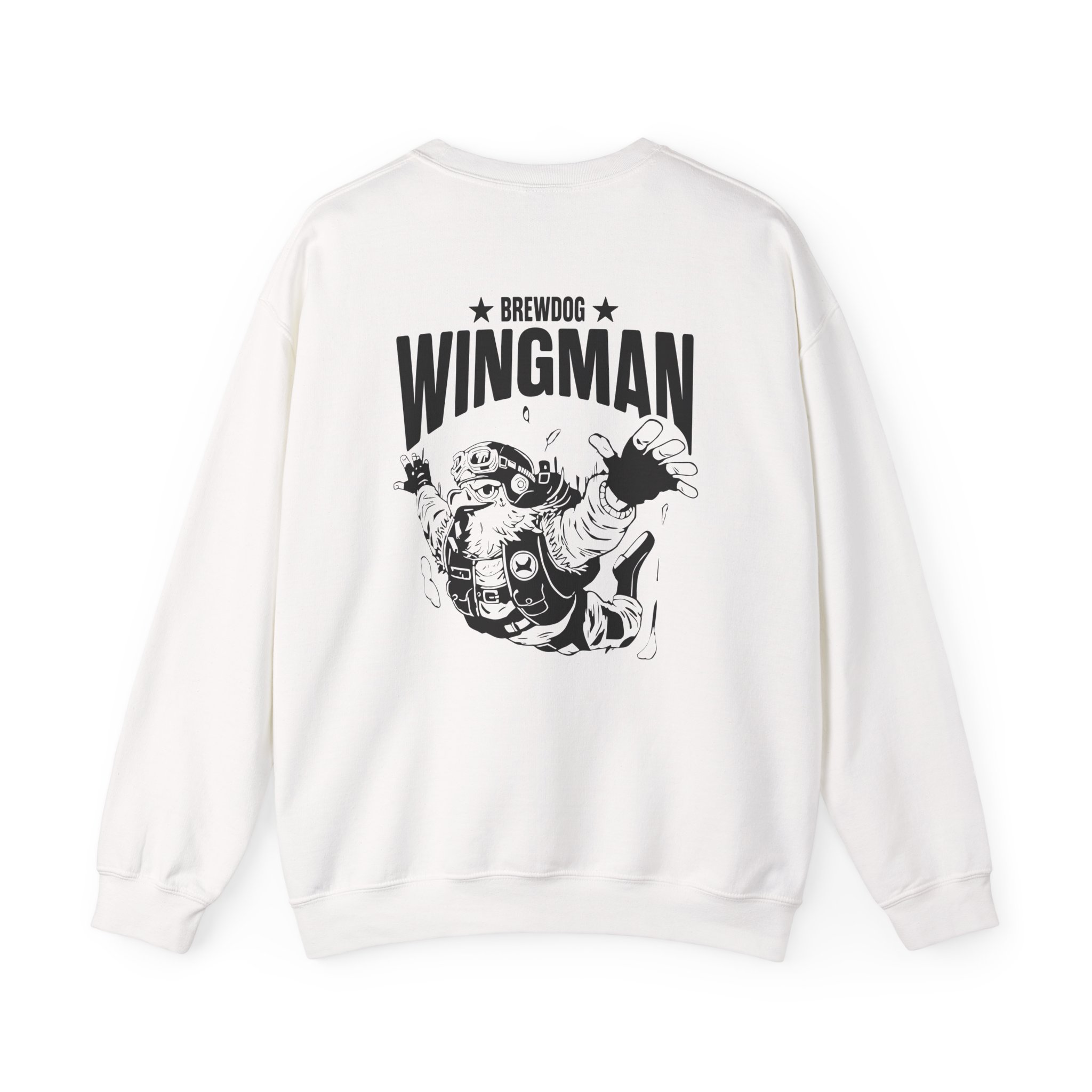 Brewdog Wingman Aviator Unisex Heavy Blend™ Crewneck Sweatshirt - Image 2