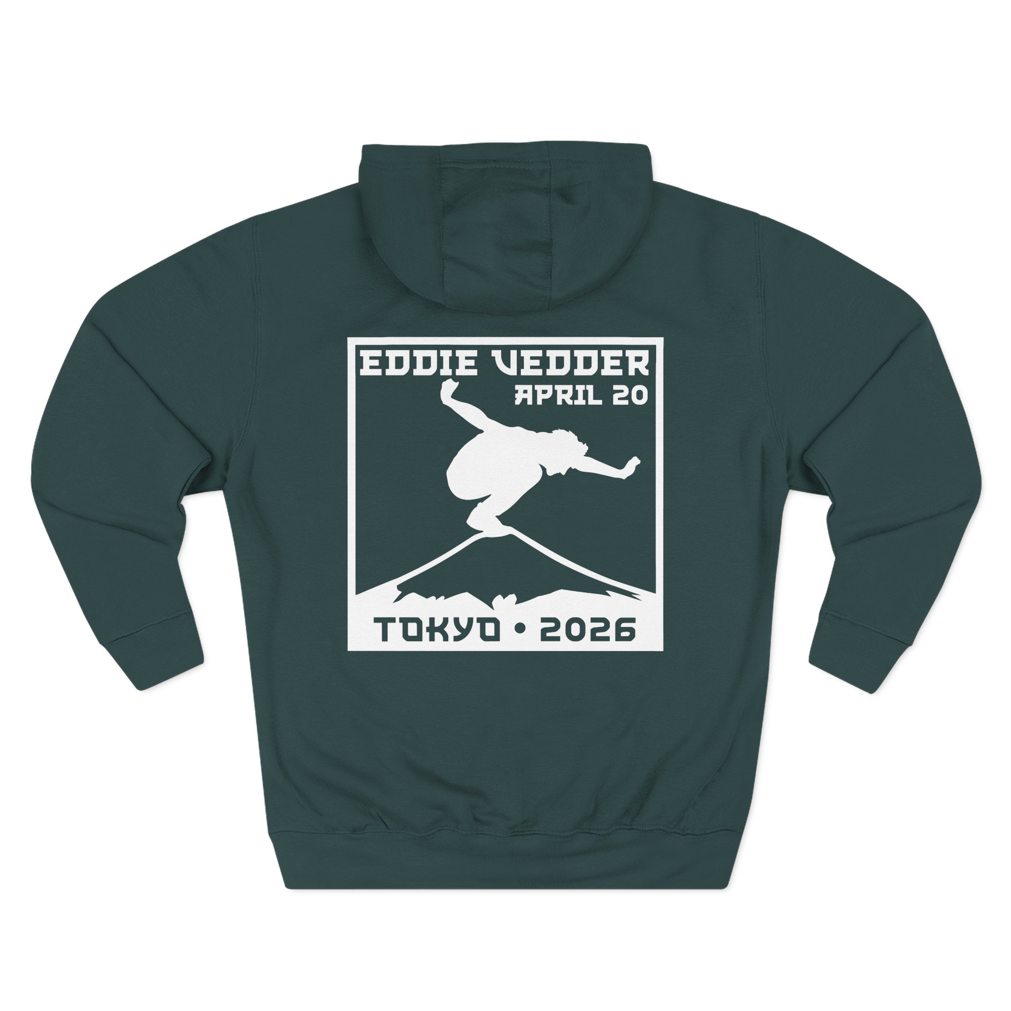 Eddie Vedder 2026 Tokyo Three-Panel Fleece Hoodie - Image 6