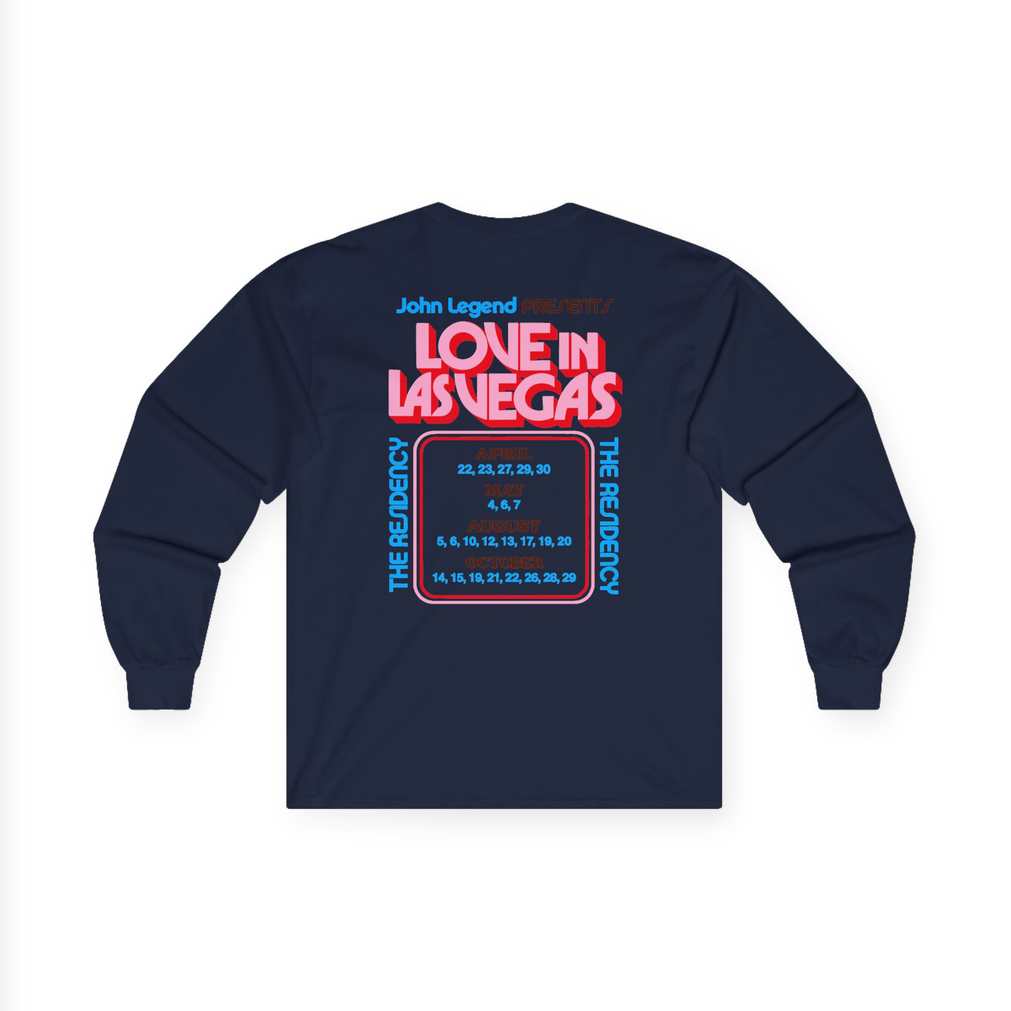 John Legend Love In Las Vegas Unisex Ultra Cotton Long Sleeve Tee - Image 16