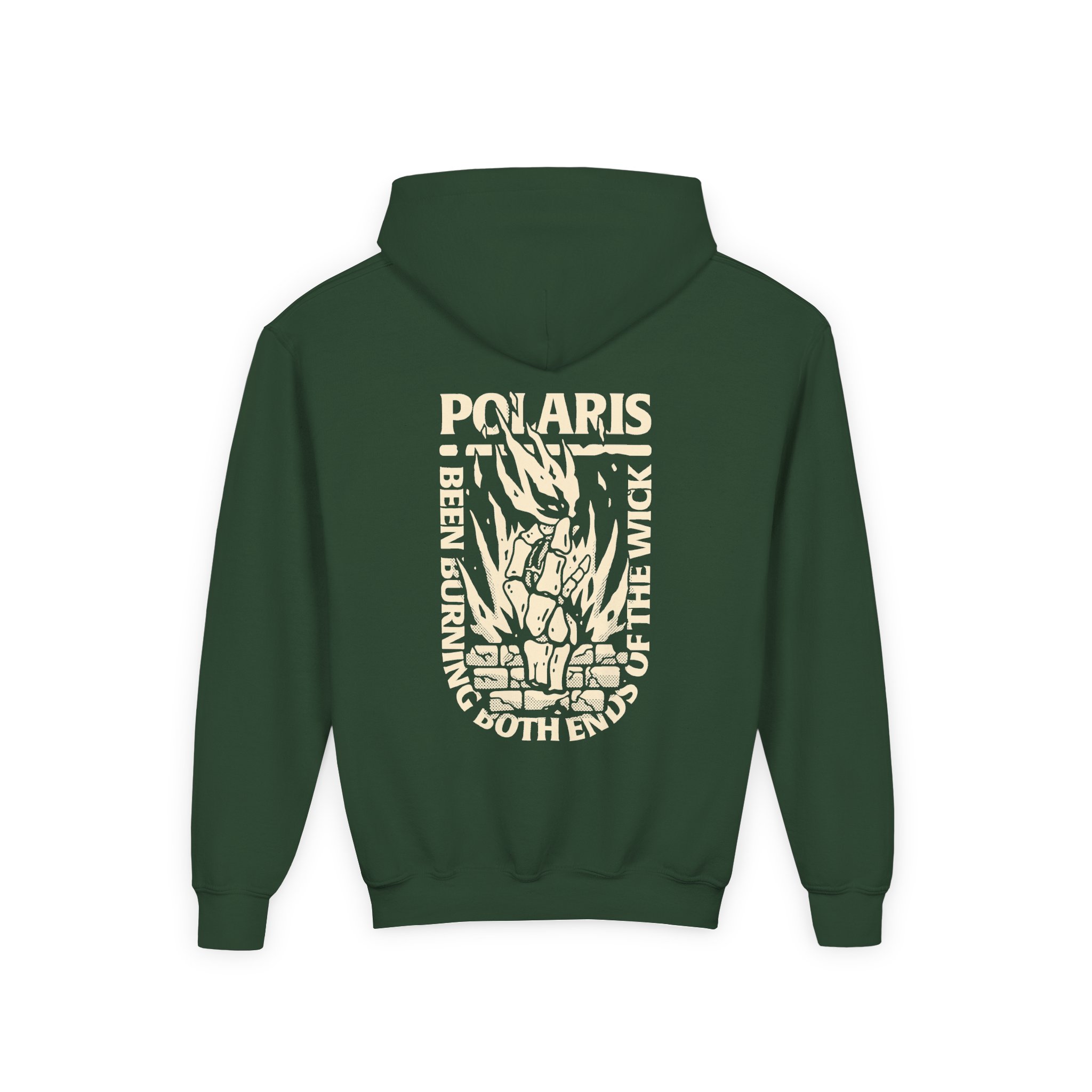 Polaris Wick Youth Heavy Blend Hooded Sweatshirt - Image 6