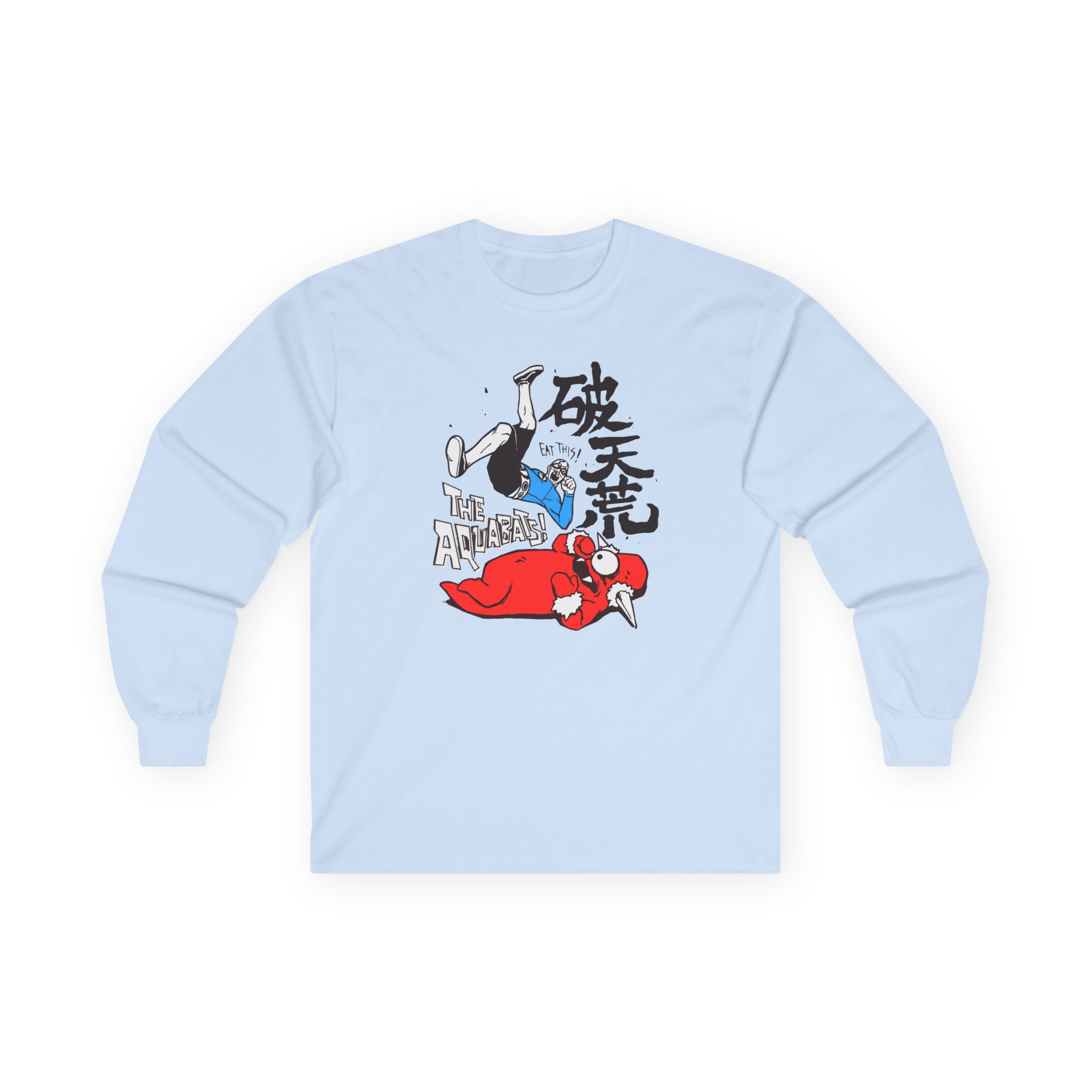 The Aquabats Elbow Drop! Archive Unisex Ultra Cotton Long Sleeve Tee - Image 5