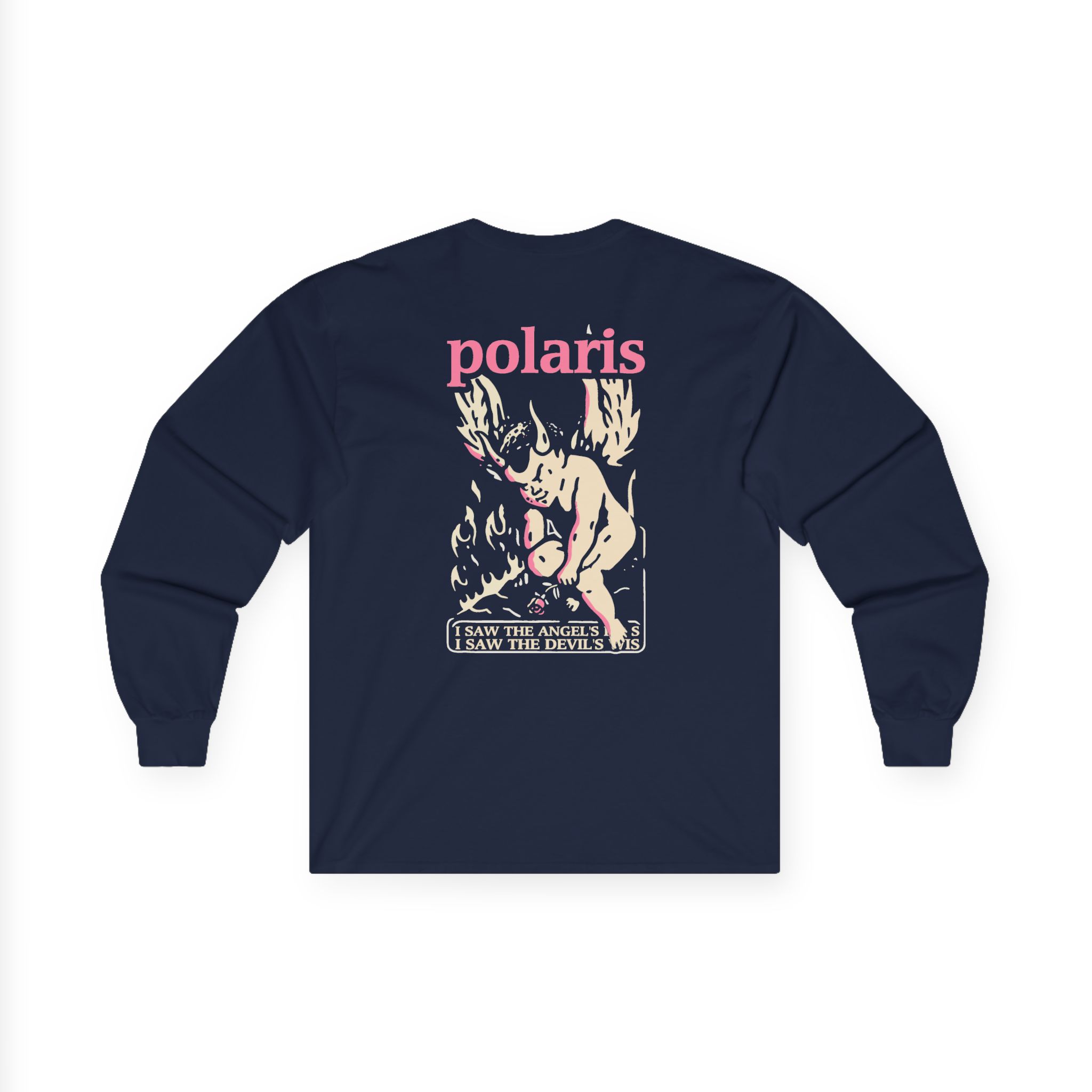 Polaris Devils Wings Unisex Ultra Cotton Long Sleeve Tee - Image 6