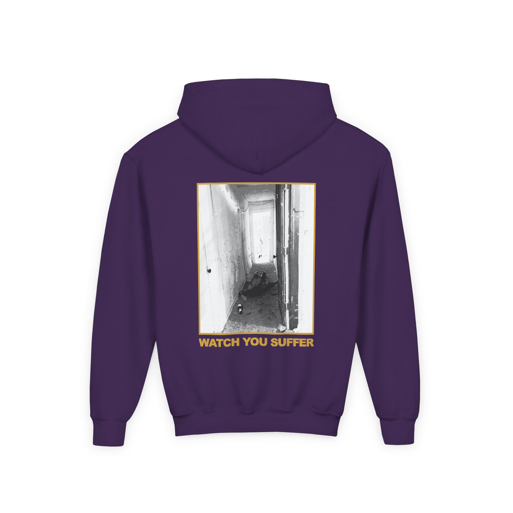 Youth Weekend Nachos Watch You Suffer Heavy Blend Hooded Sweatshirt - Image 12