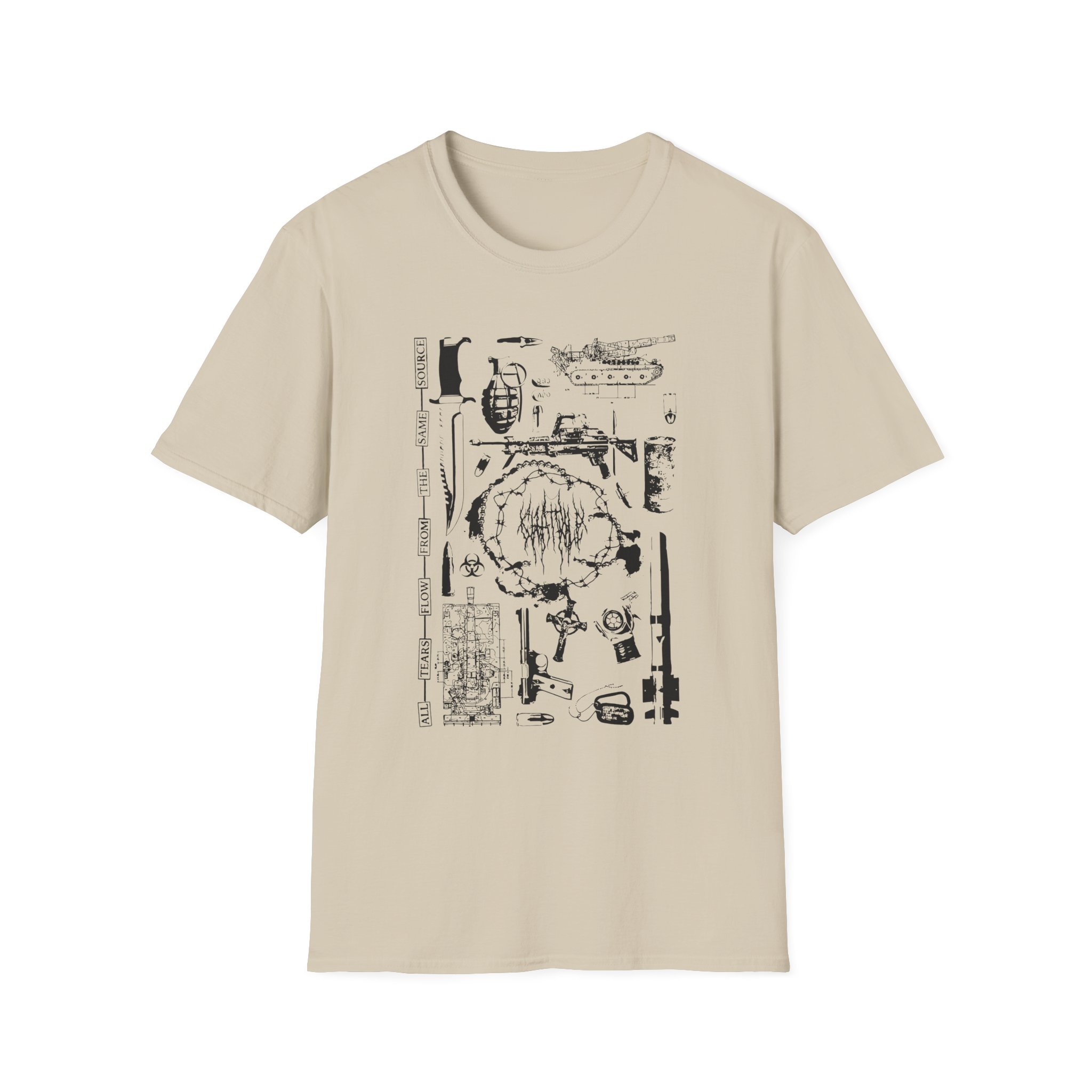 Chat Pile Shame Unisex Softstyle T-Shirt - Image 7