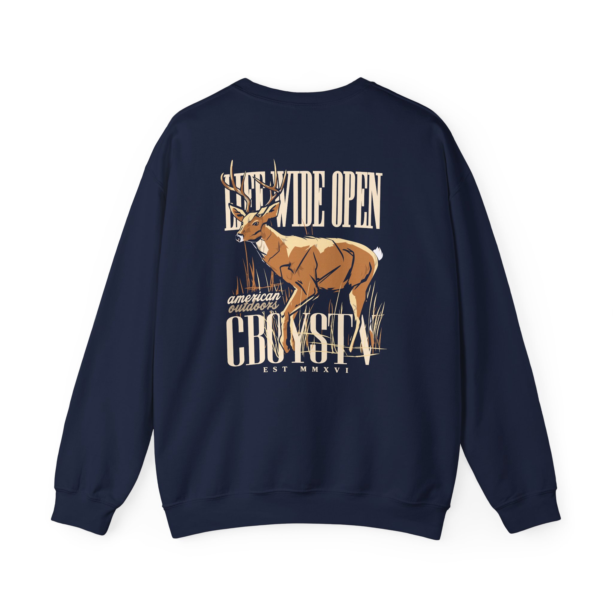 Cboystv Whitetail Unisex Heavy Blend™ Crewneck Sweatshirt - Image 8
